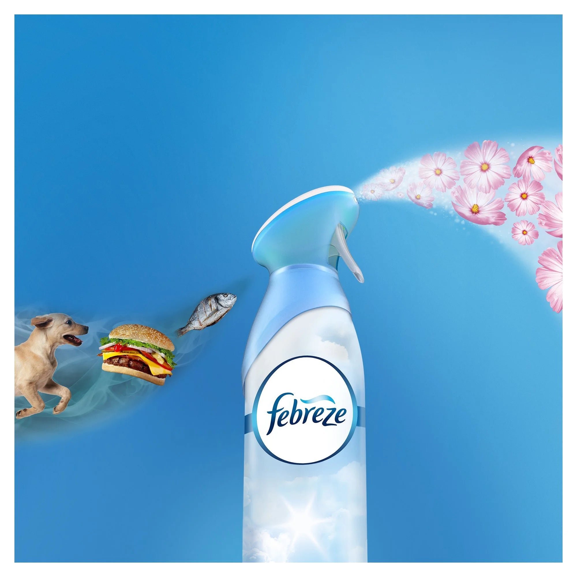 2 Pack Febreze Odor-Eliminating Cotton Fresh Air Freshener Spray 10.14 oz. , - View 2