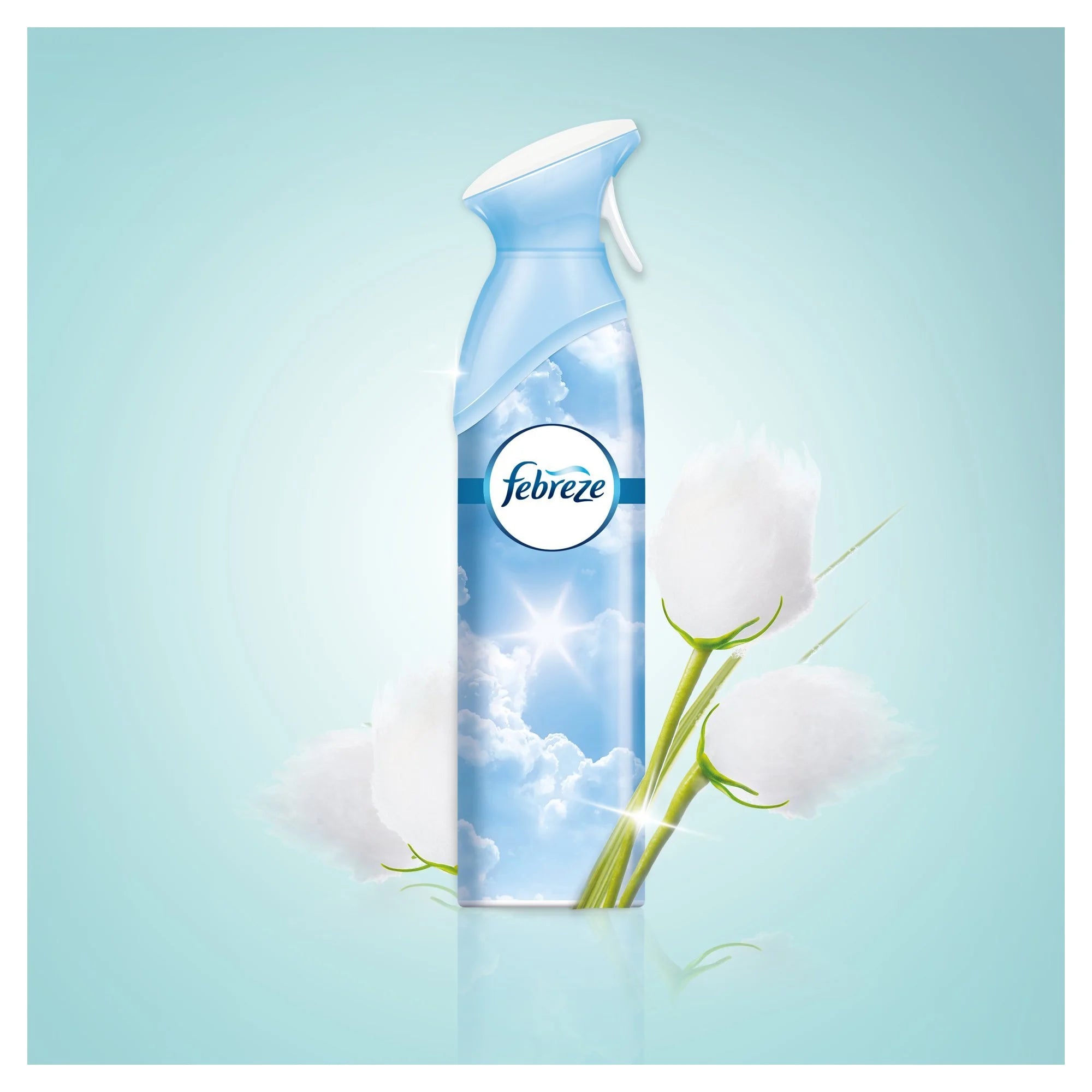 2 Pack Febreze Odor-Eliminating Cotton Fresh Air Freshener Spray 10.14 oz. , - View 3