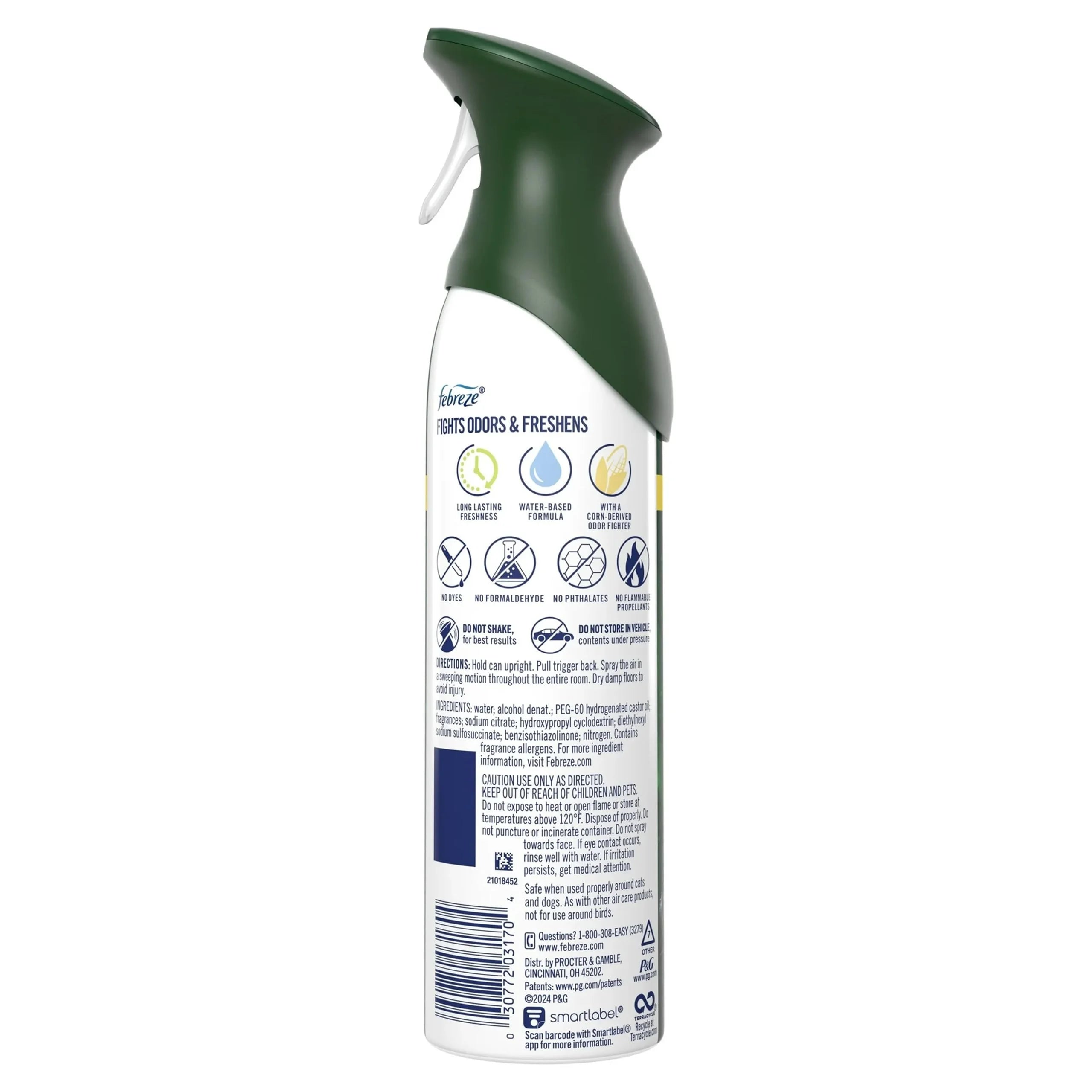 Febreze Air Freshener Winter Spruce, 2 Pack, Christmas Tree Pine Scent, Odor - View 4