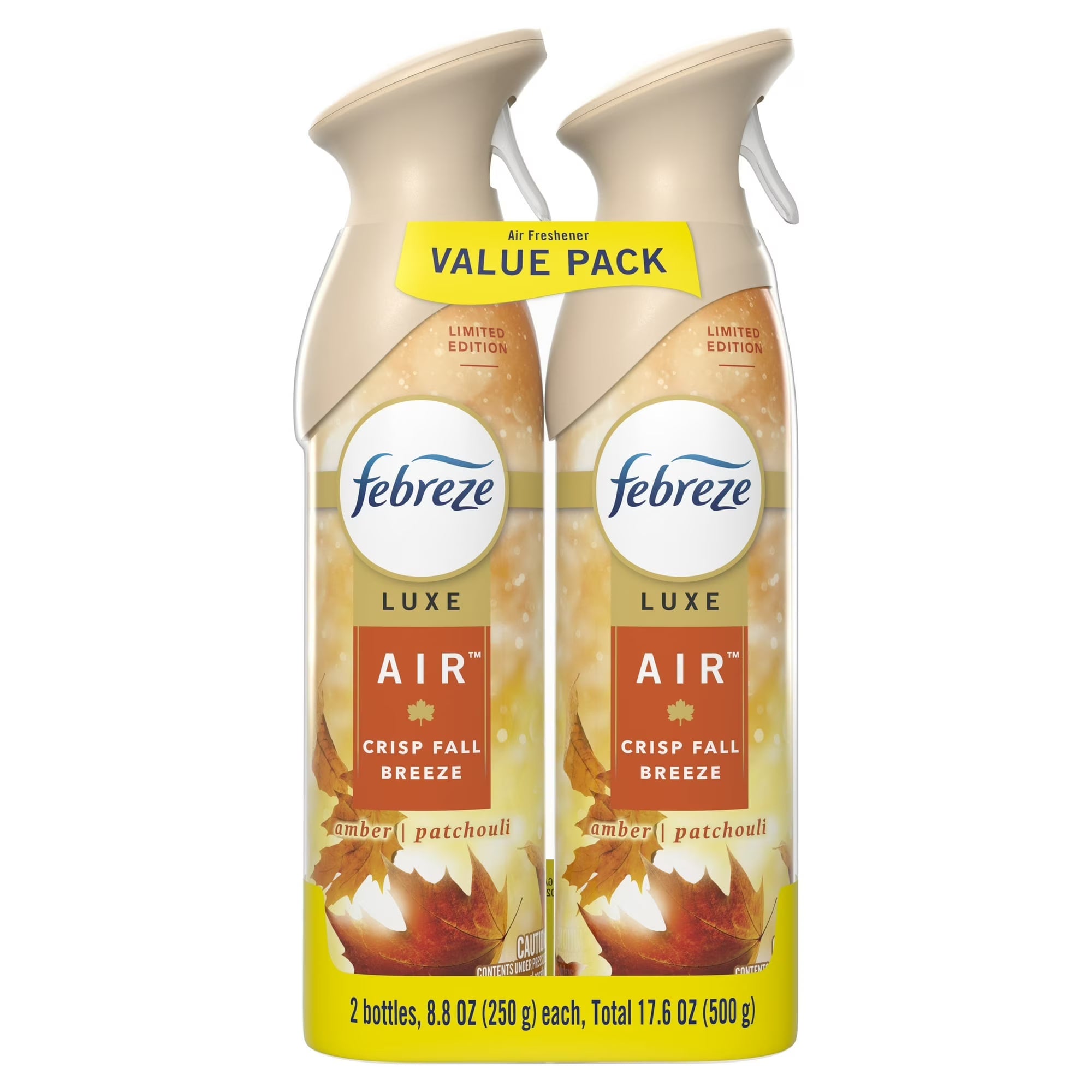Febreze Air Freshener Spray, Odor-Fighting Room Spray, Crisp Fall Breeze Scent,