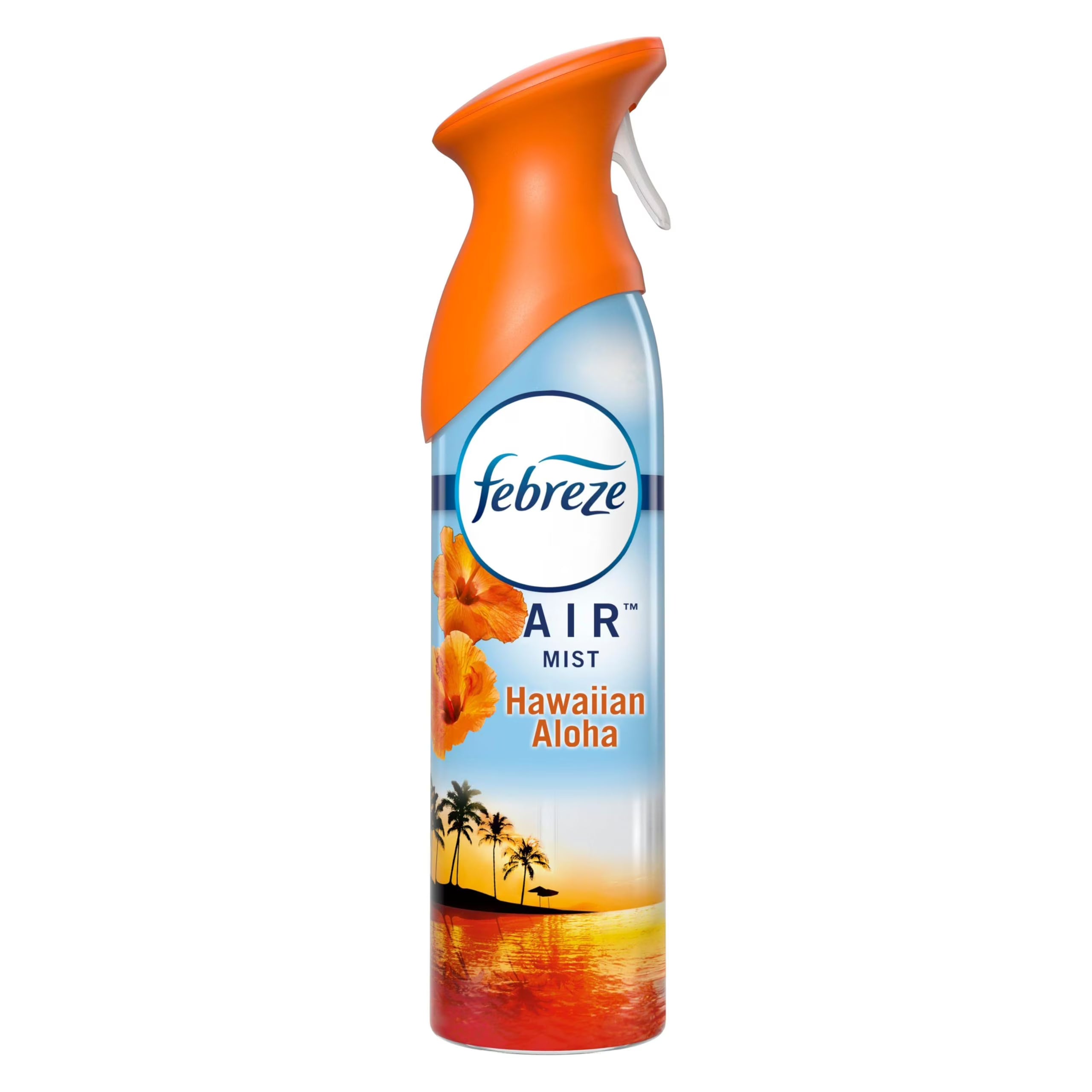Febreze Air Freshener and Odor Fighter Spray, Hawaiian Aloha Scent, 8.8 Oz