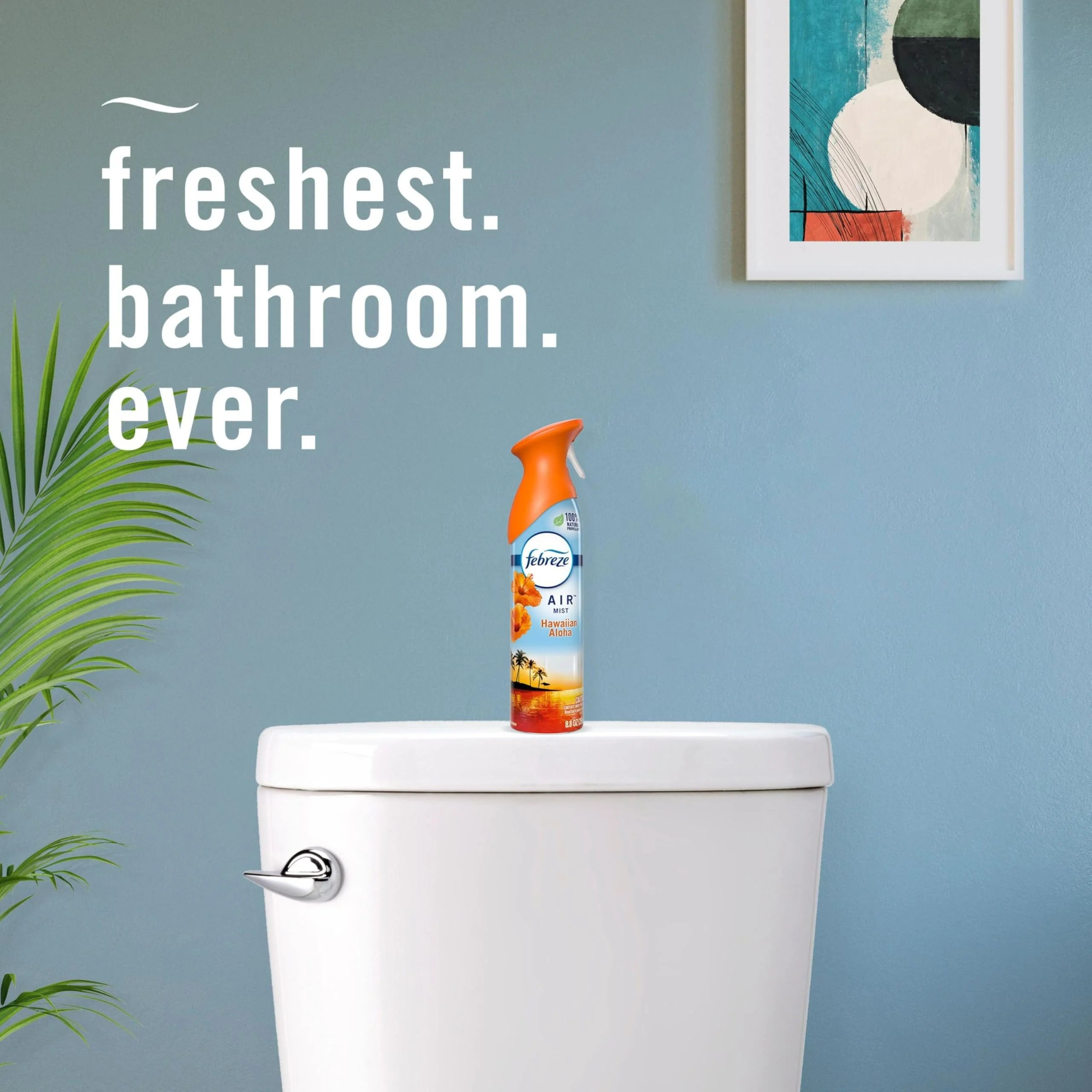 Febreze Air Freshener and Odor Fighter Spray, Hawaiian Aloha Scent, 8.8 Oz - View 6