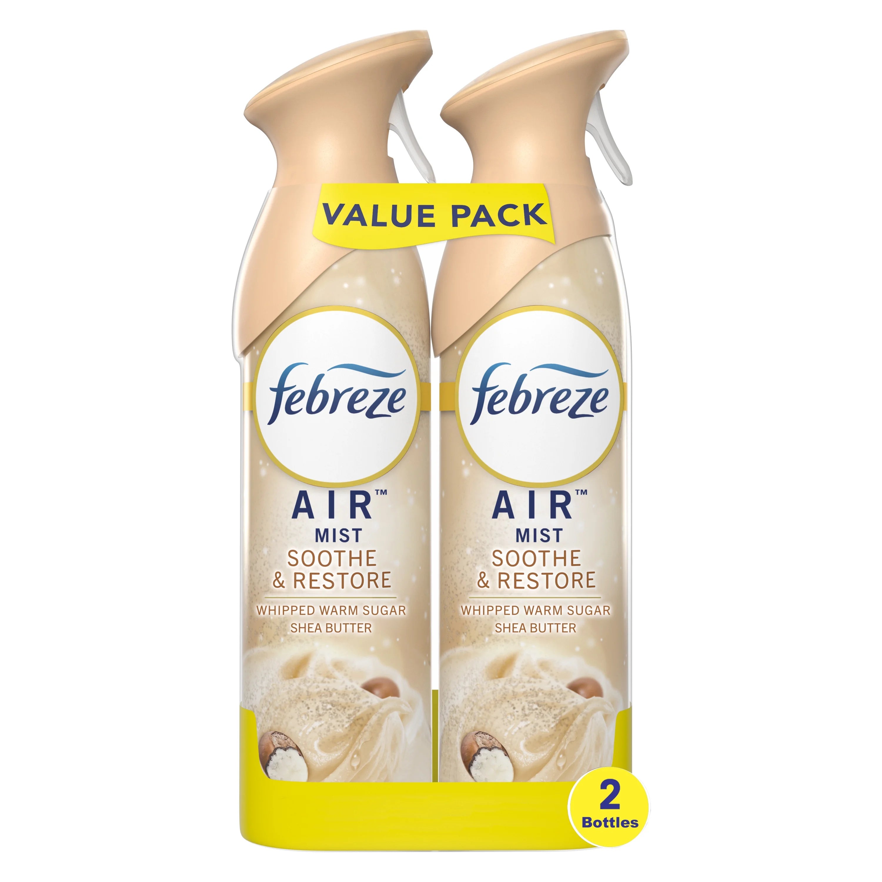 (6 pack) Febreze Air Freshener Spray, Odor-Fighting Room Spray, Soothe &