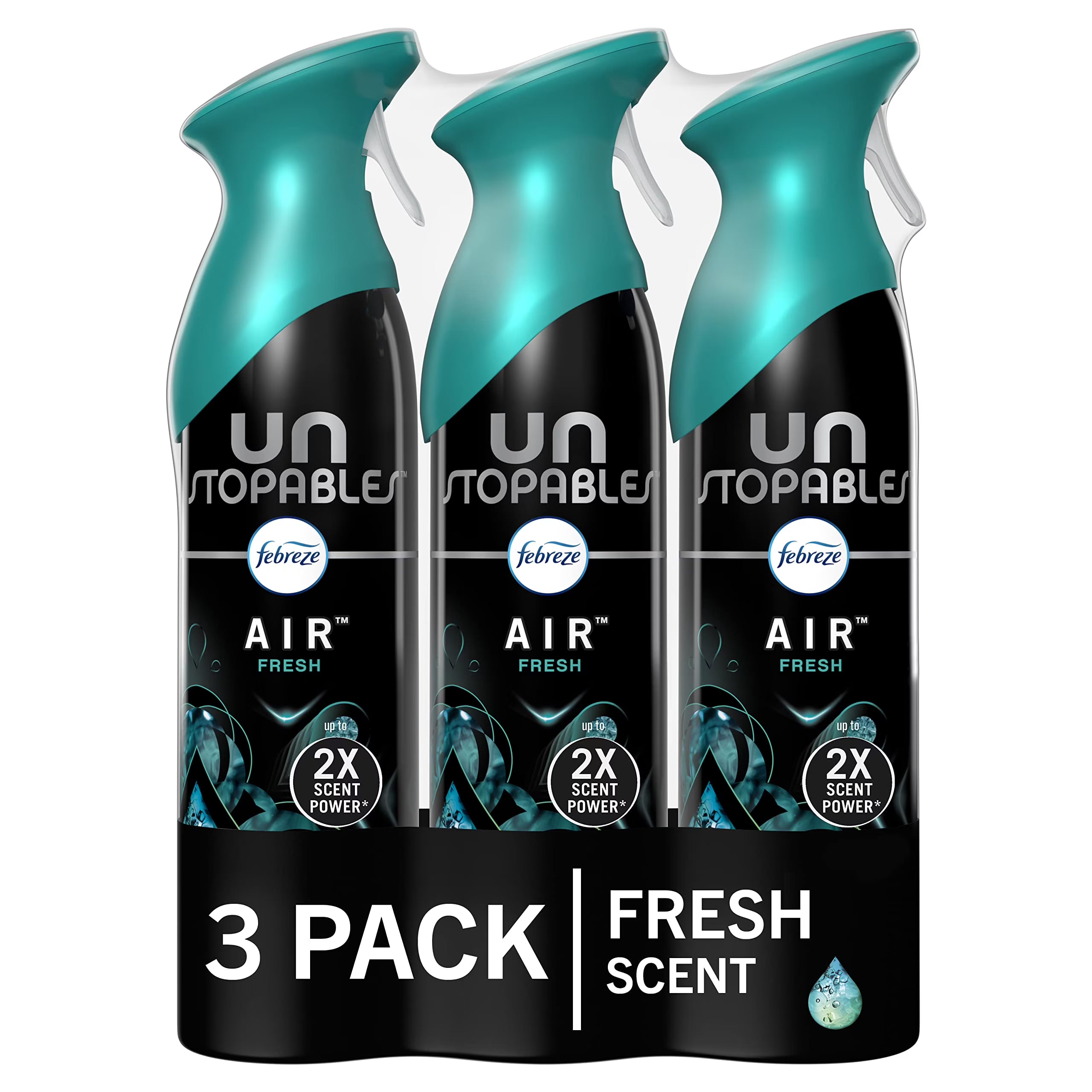 Febreze Unstopables Air Freshener Spray, Fresh Scent, Odor Eliminator for