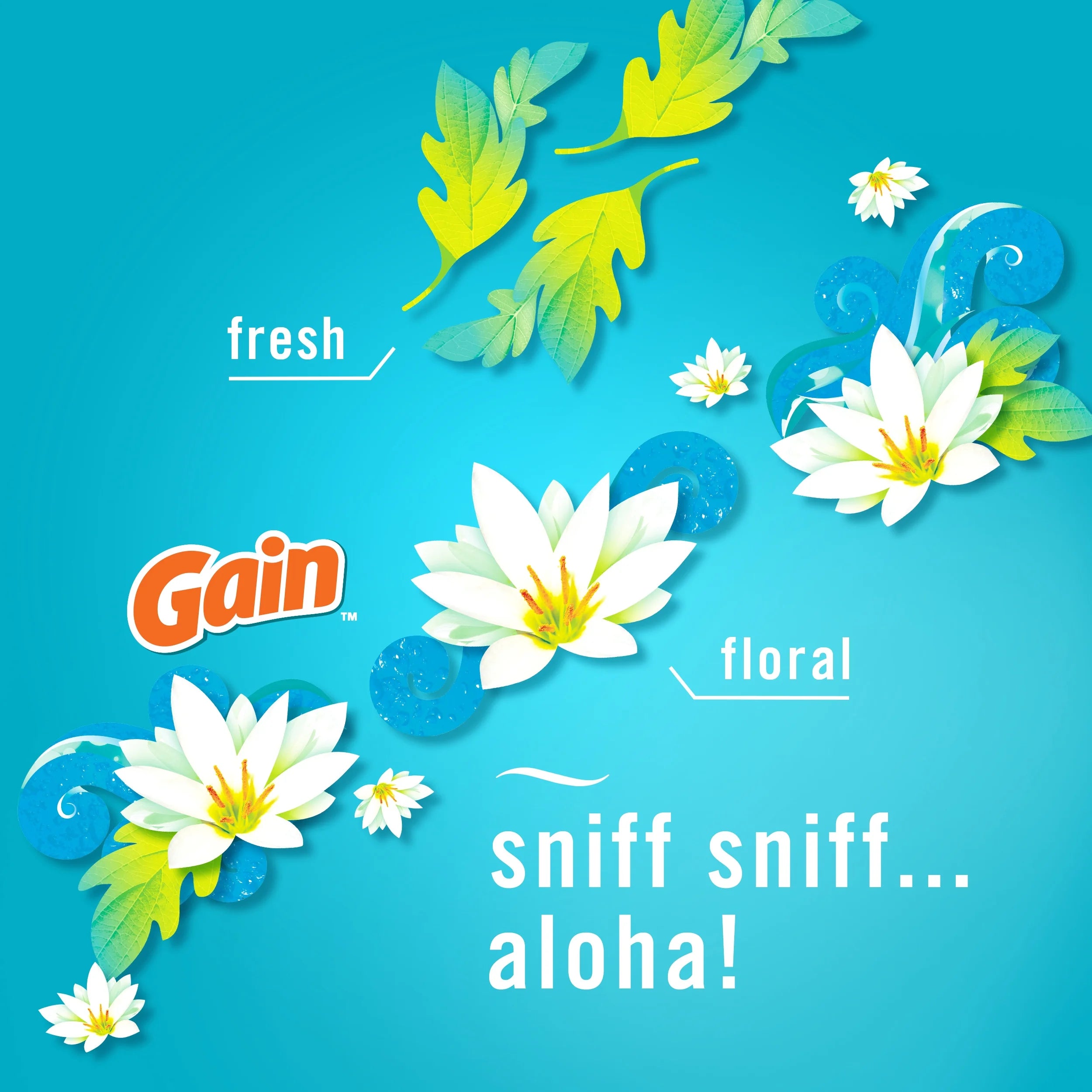 Febreze Air Freshener Spray, Odor-Fighting Room Spray, Gain Honey Berry Hula, - View 3