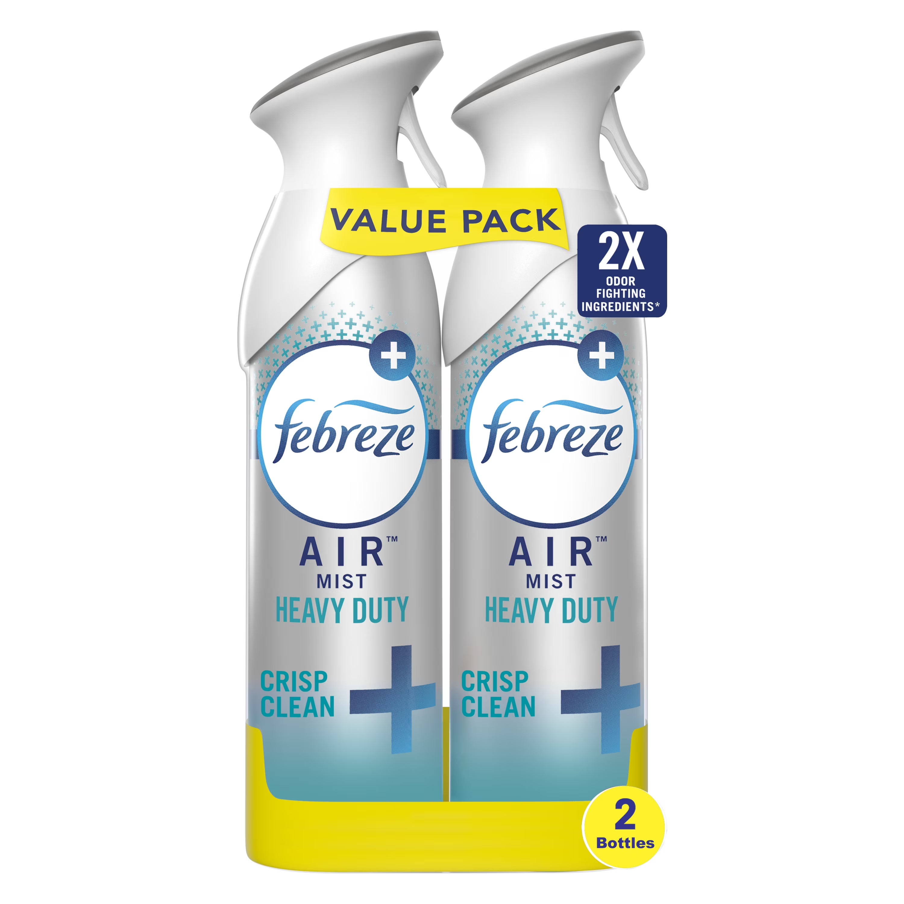 Febreze Air Freshener Spray, Odor-Fighting Room Spray, Heavy Duty Crisp Clean,