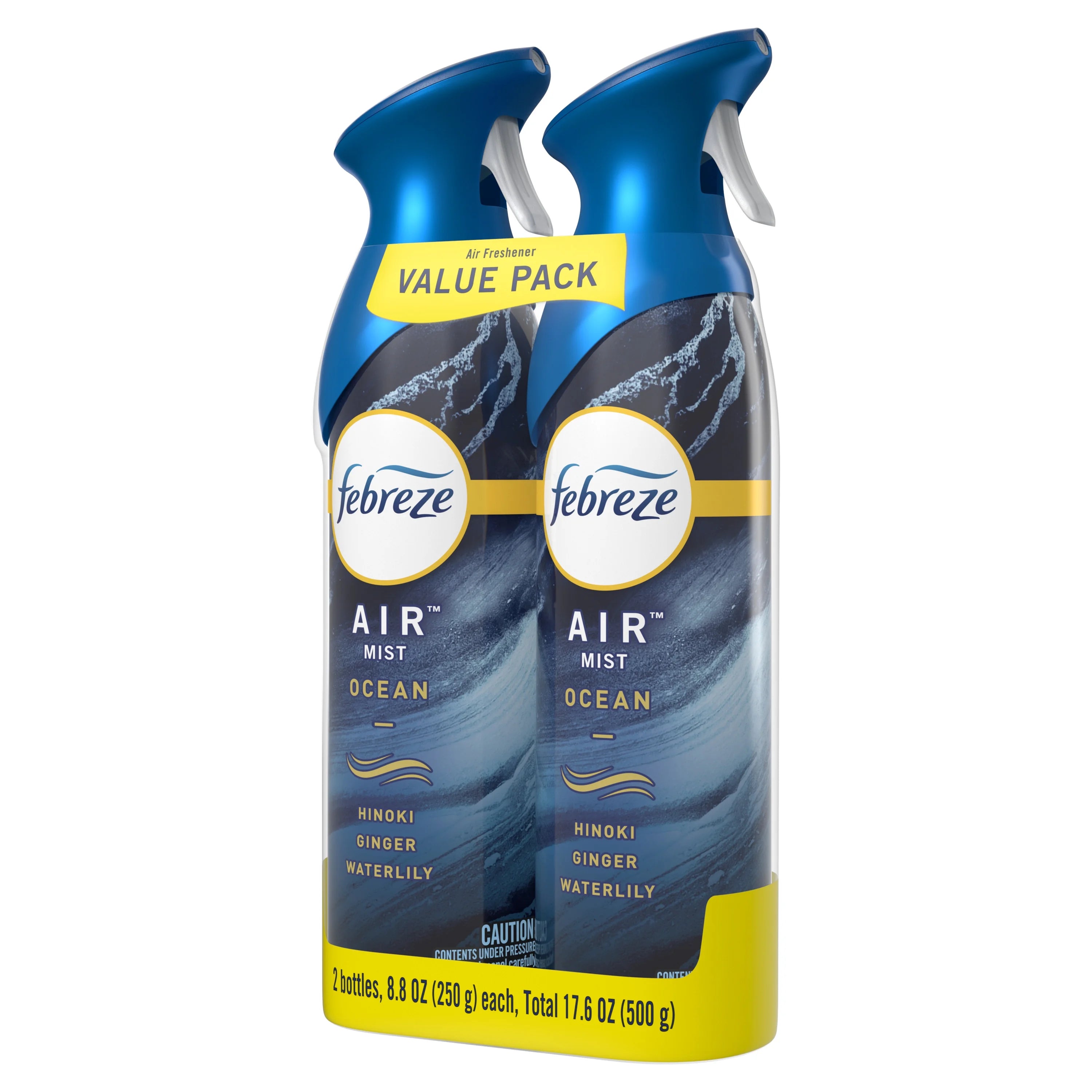 Febreze Air Freshener Spray, Odor-Fighting Room Spray, Ocean, 8.8oz, 2 Count - View 6