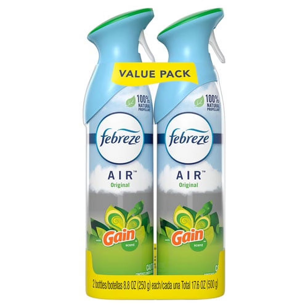 Air, Gain Original, 8.8 Oz Aerosol Spray, 2/pack | Bundle of 5 Packs