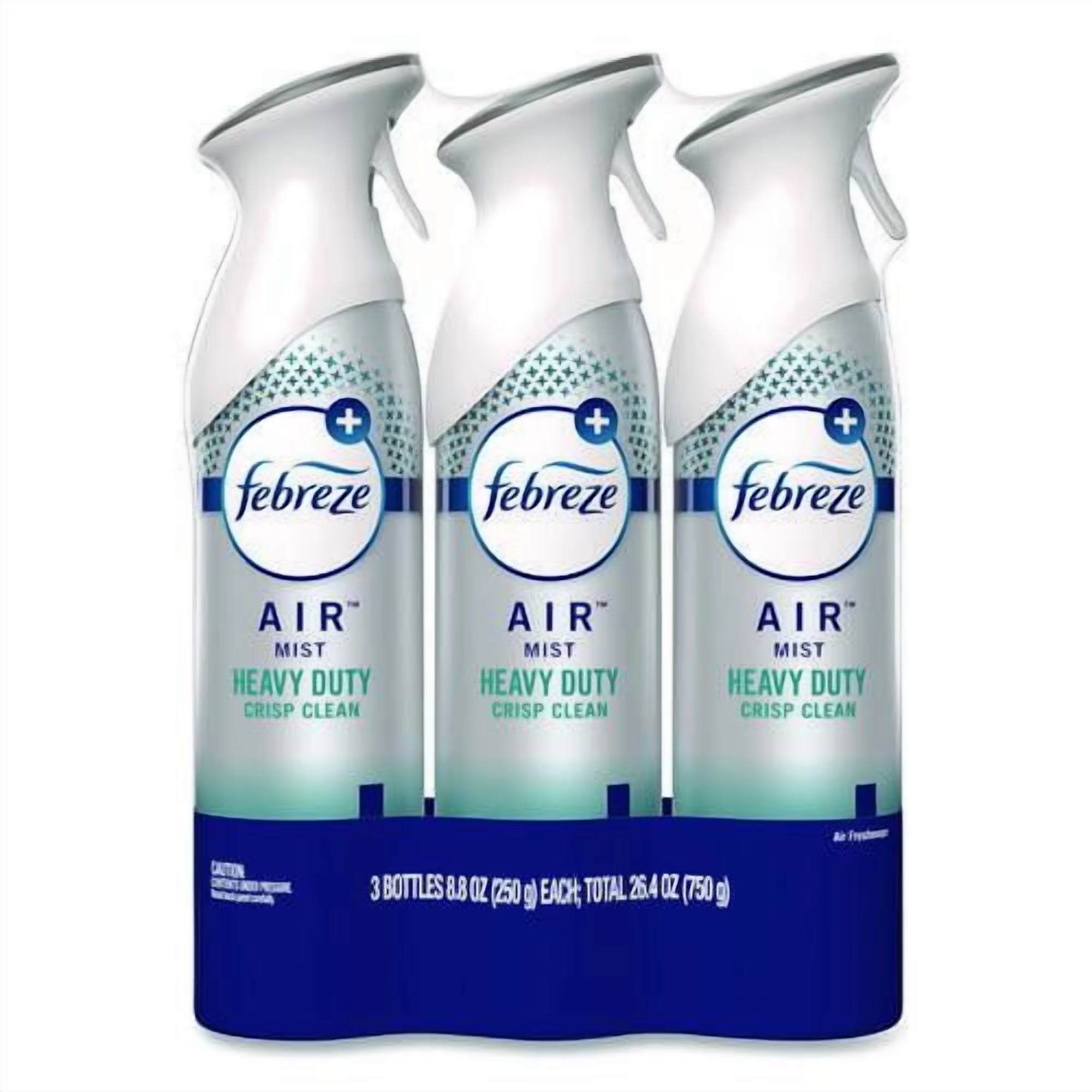 AIR, Heavy-Duty Crisp Clean, 8.8 oz Aerosol Spray, 3/Pack | Bundle of 2