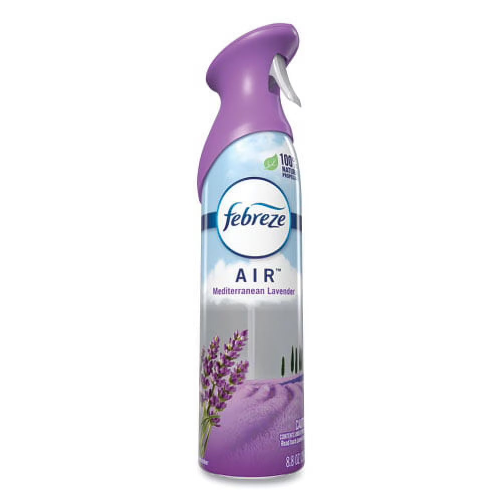 Air, Mediterranean Lavender, 8.8 Oz Aerosol Spray, 6/carton | Bundle of 5