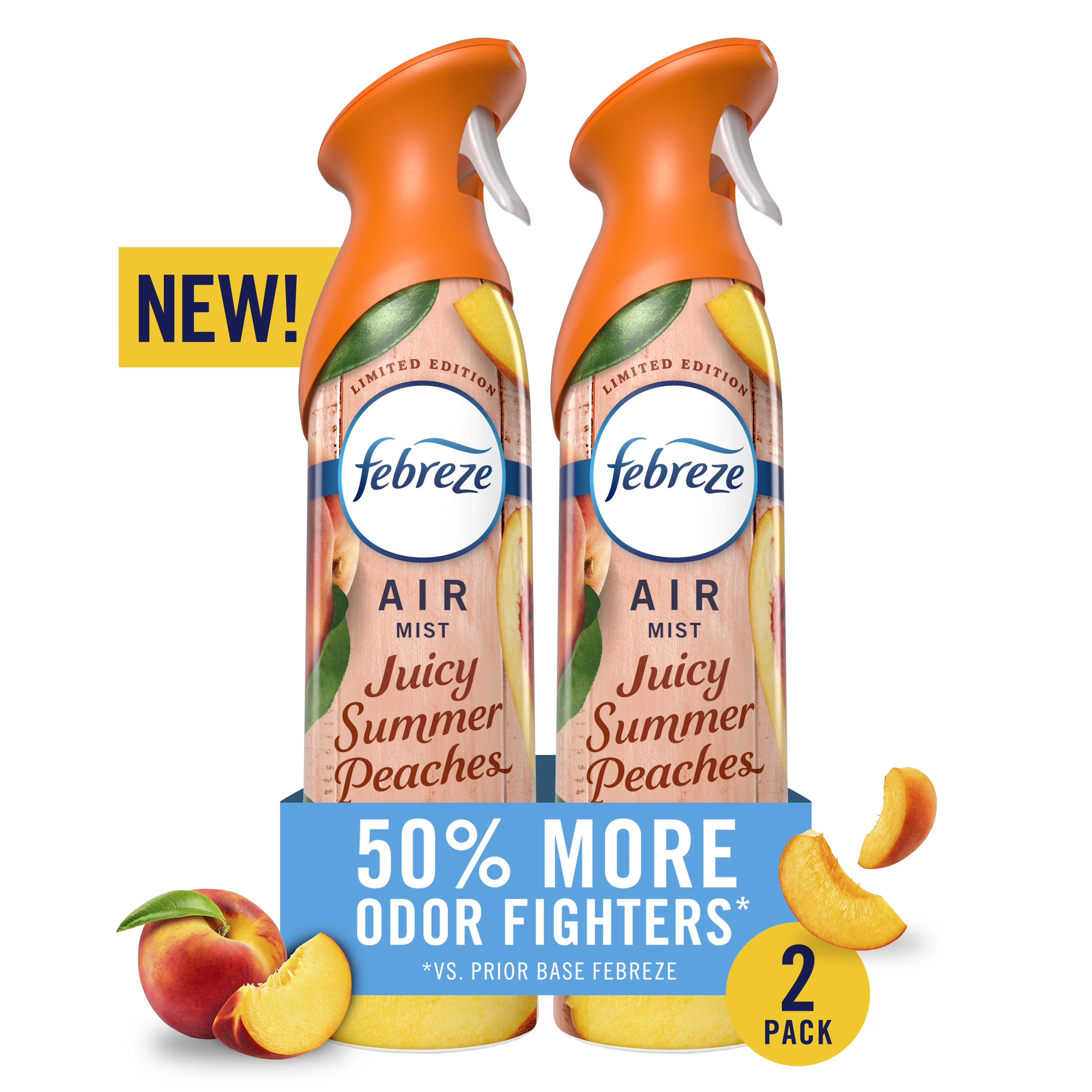 Febreze Air Mist Jasmine & Honeysuckle Air Freshener Spray, 8.1oz, 2 Count - View 4