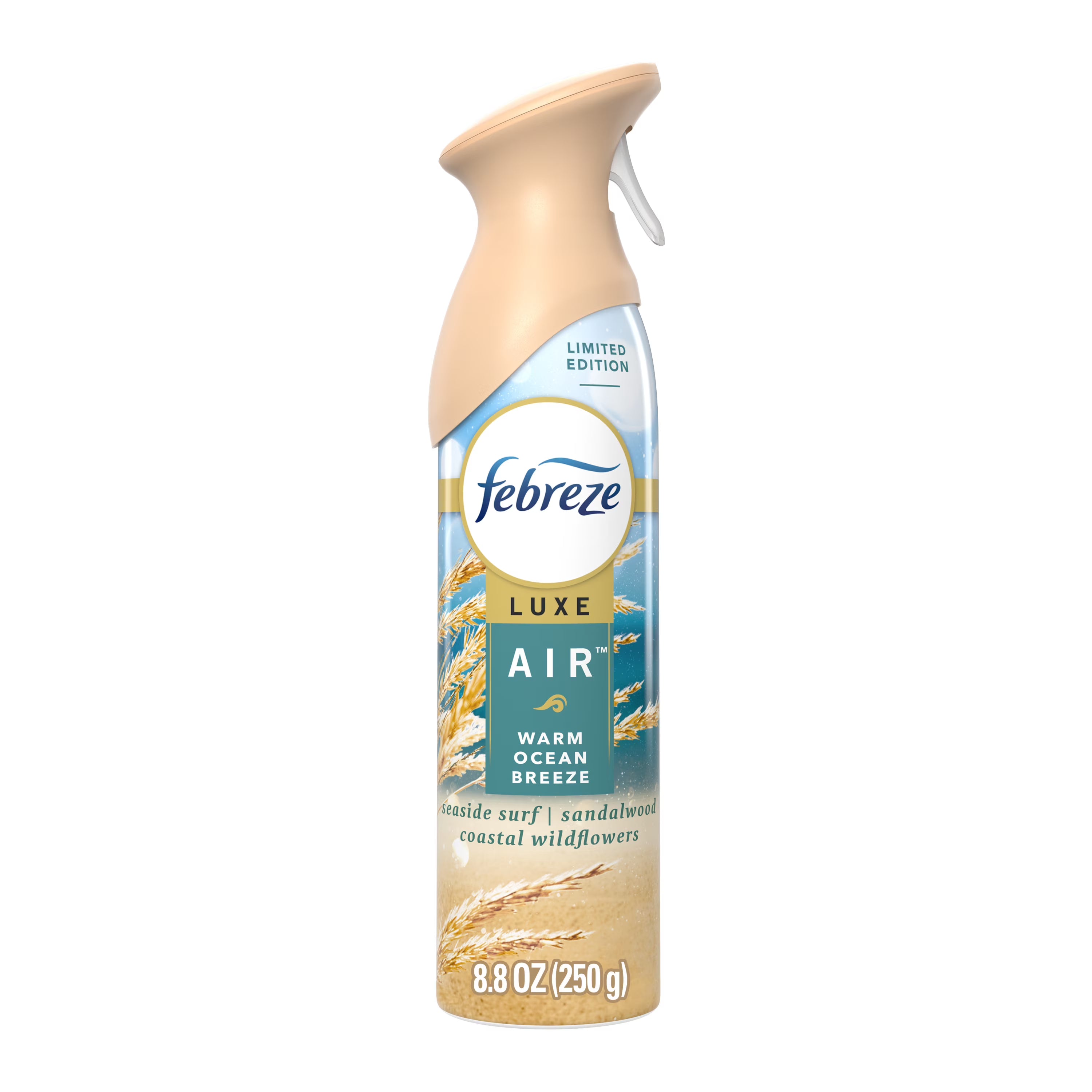 Febreze Air Freshener Spray, Odor-Fighting Room Spray, Warm Ocean Breeze Scent,