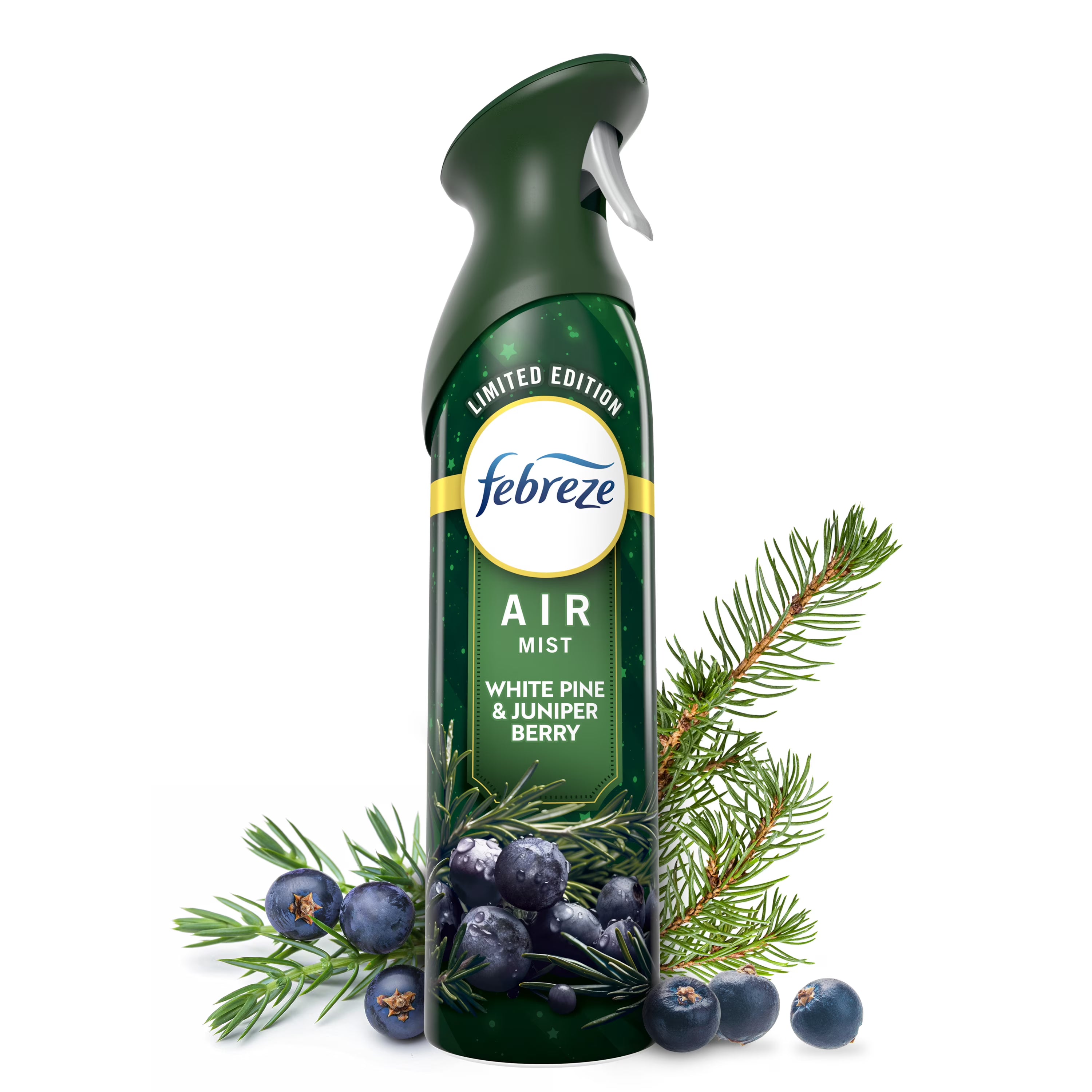 Febreze Air Freshener Spray, Odor-Fighting Mist, Pine & Berry, Christmas Tree