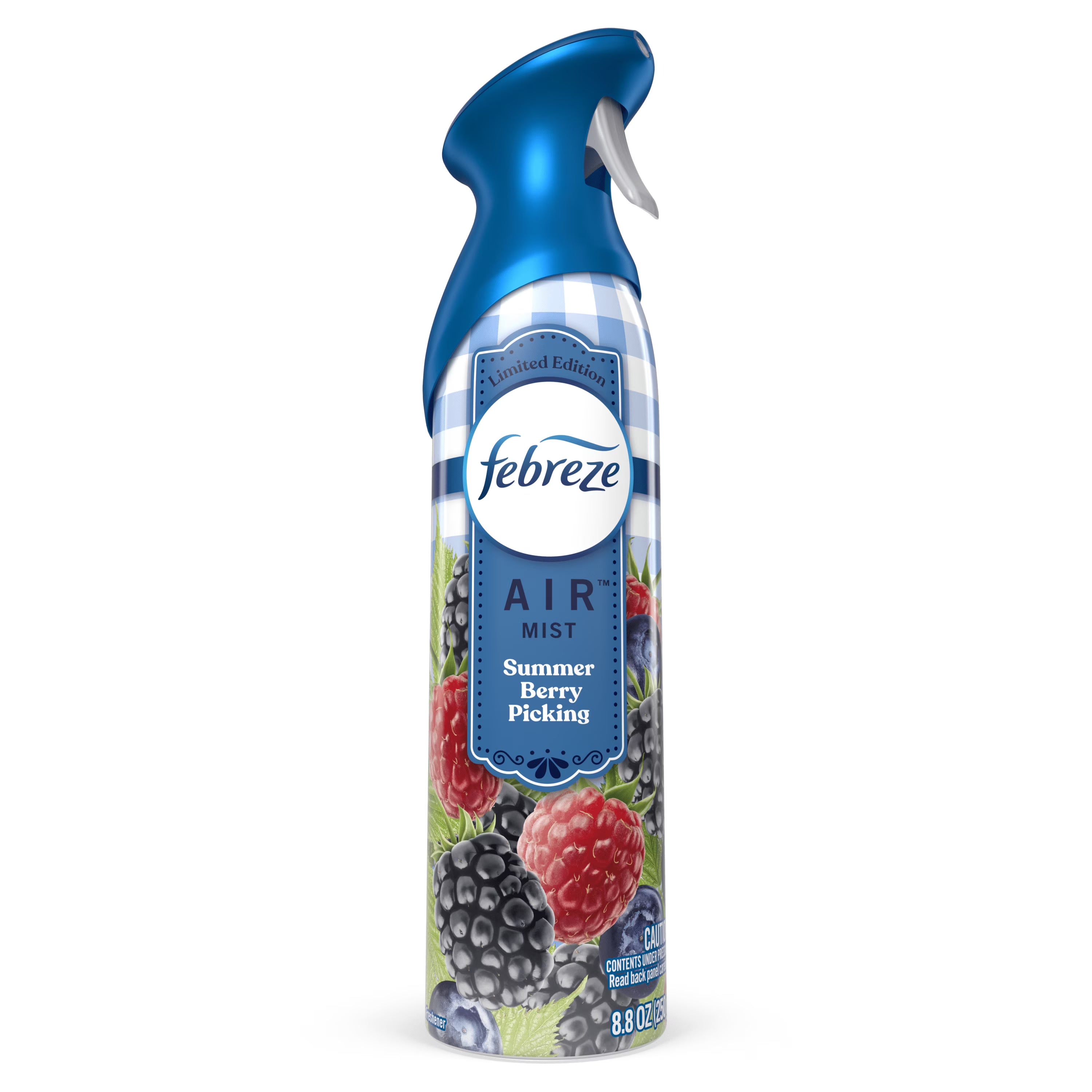 Febreze Air Freshener Spray, Odor-Fighting Room Spray, Summer Berry Picking,