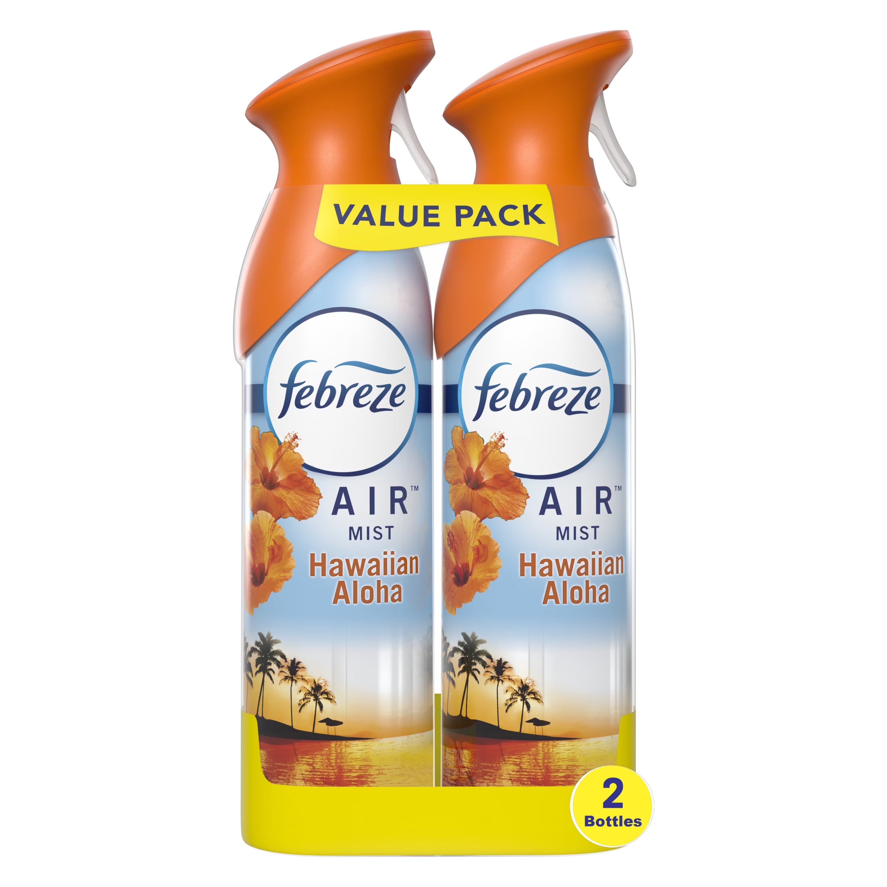 Febreze Air Freshener Spray, Odor-Fighting Room Spray, Hawaiian Aloha, 8.8oz, 2