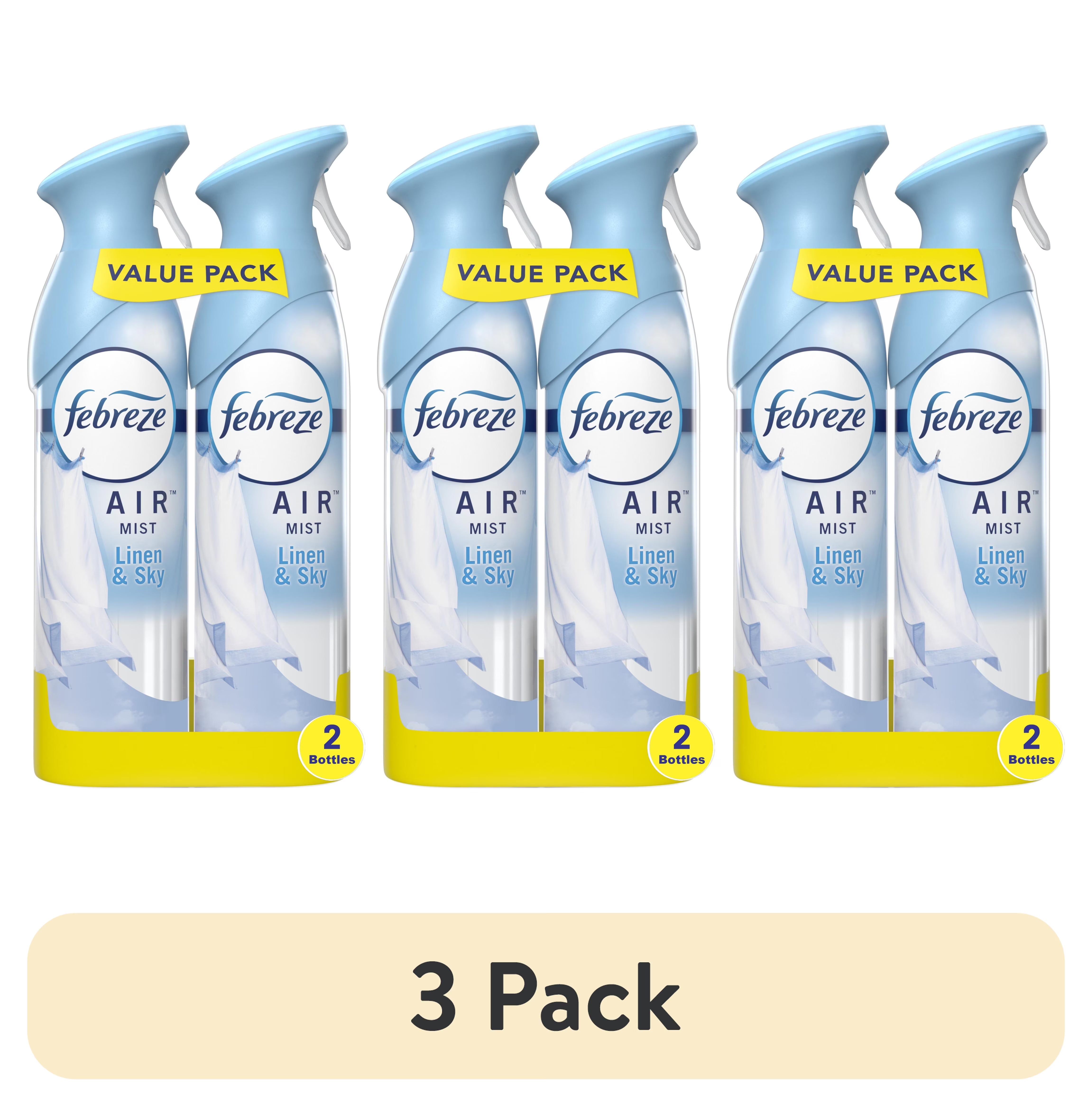 Febreze Air Freshener Spray, Odor-Fighting Room Spray, Linen & Sky, 8.8oz, 2 - View 2