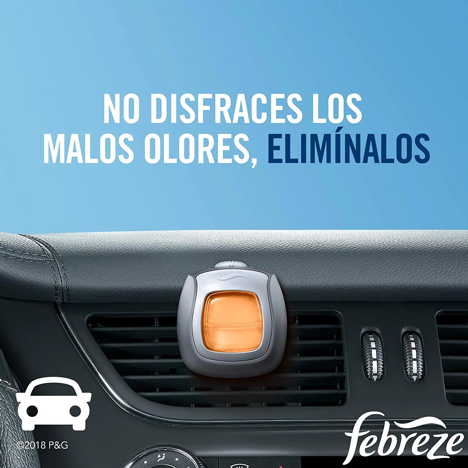 Febreze CAR Air Freshener Hawaiian Aloha, 1 Count, 0.06 oz - View 5