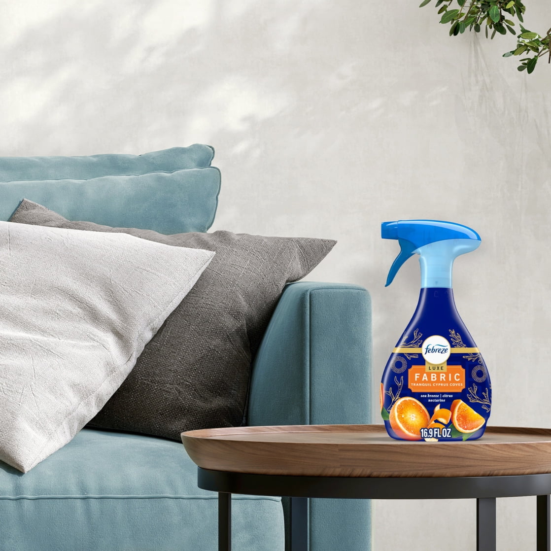 Febreze Auto Fabric Spray Air Freshener for Car, Cyprus Coves 23.6oz - View 5