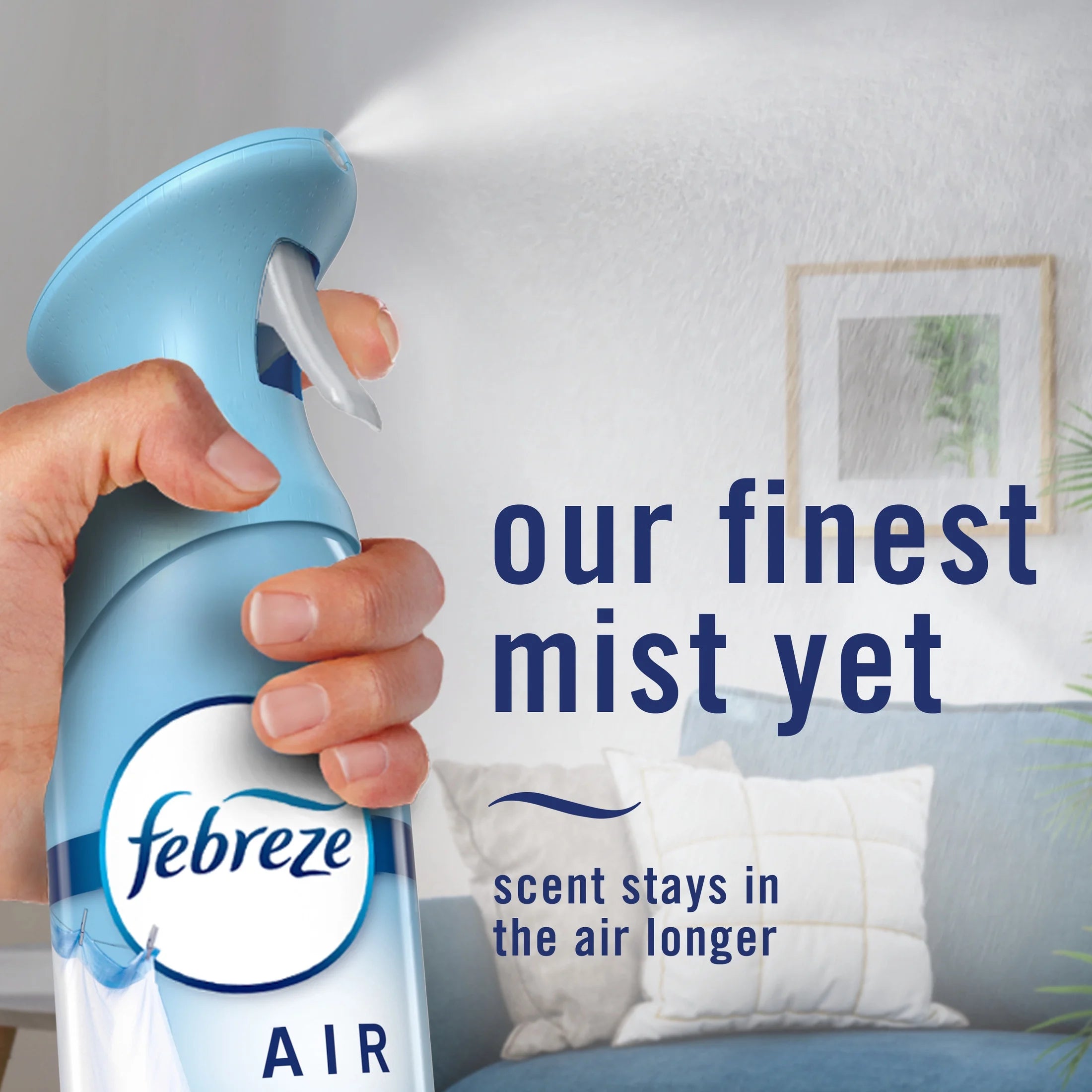 Febreze Air Mist Luxe Air Freshener Spray, Ocean Scent, 8.1oz - View 6