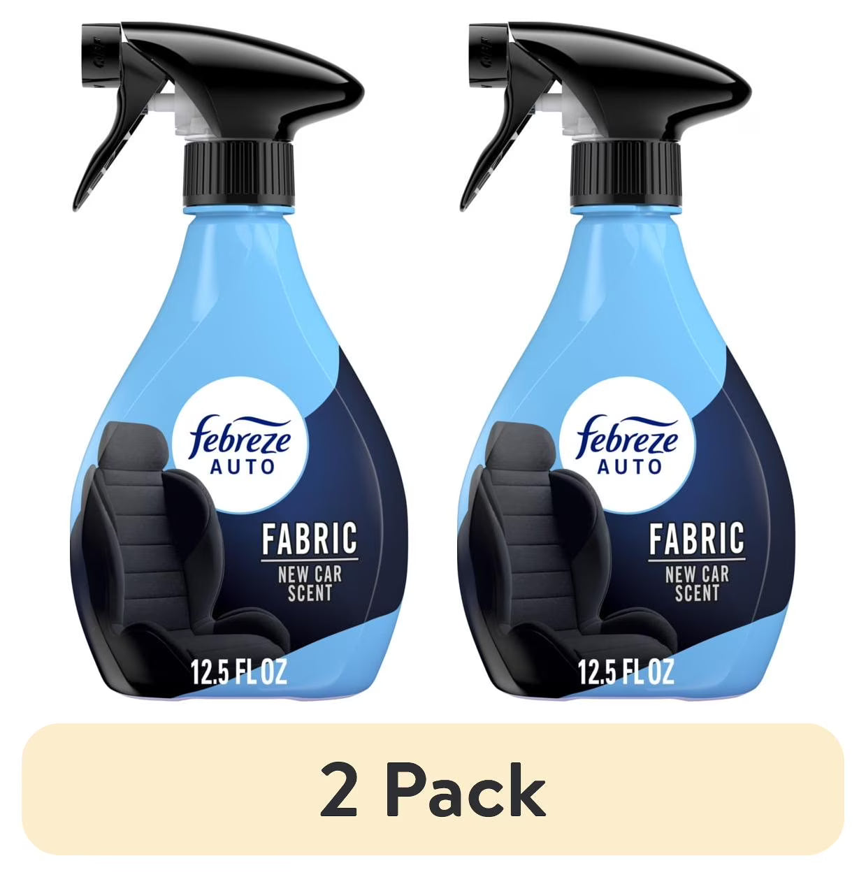 Febreze AUTO Car Fabric Spray, Odor Fighting Air Freshener, New Car, 12.5 fl oz - View 2