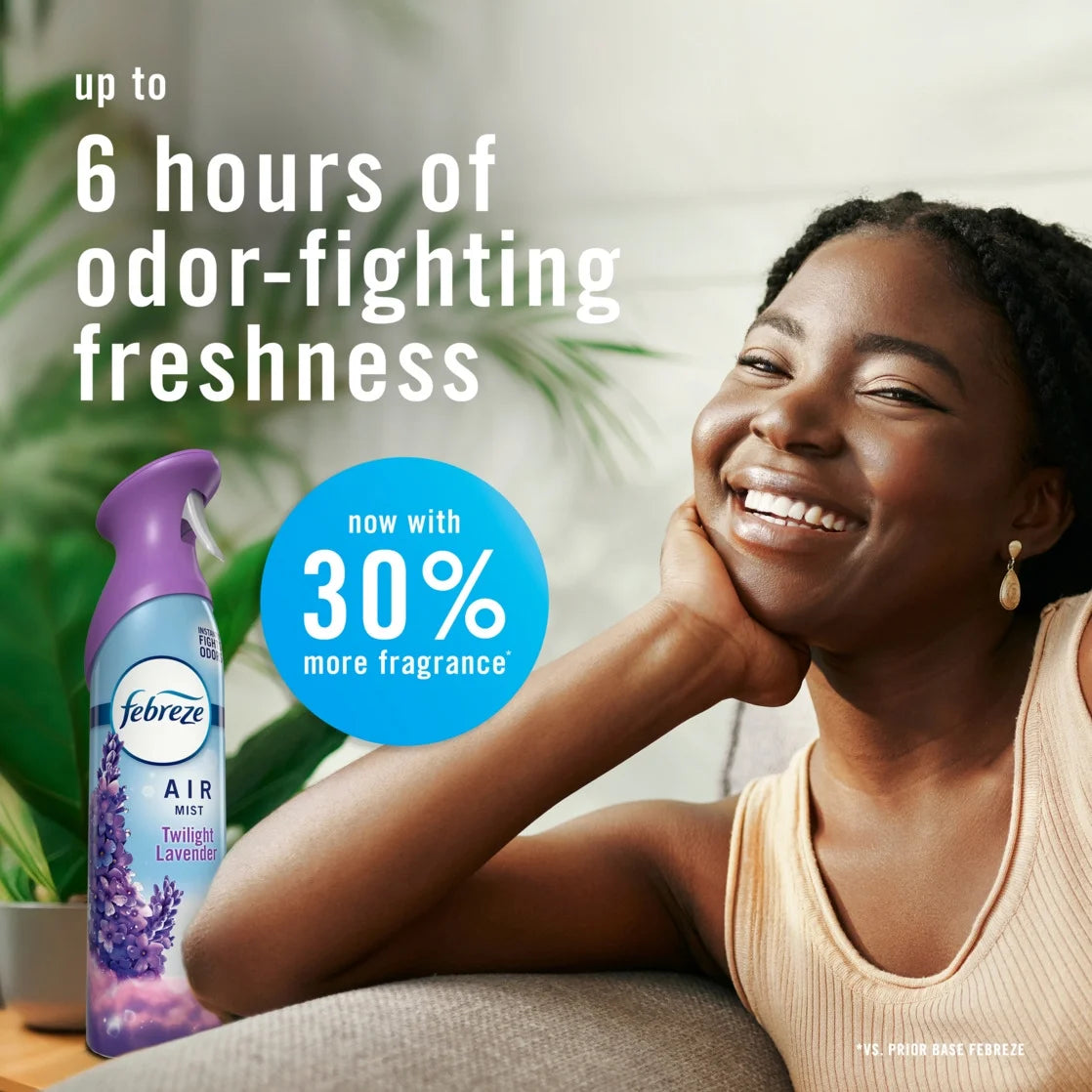 Febreze Air Mist Air Freshener Spray, Twilight Lavender Scent, 8.1oz - View 6