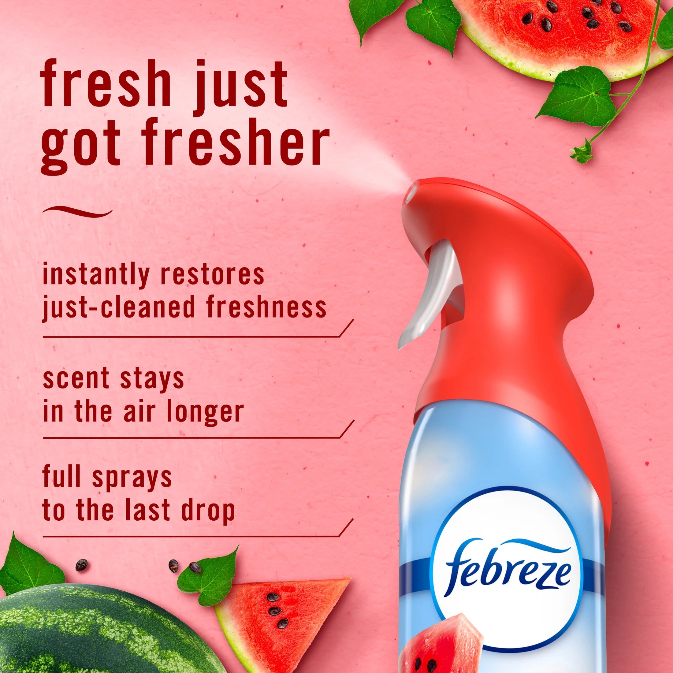 Febreze Air Mist Air Freshener Spray, Watermelon Scent, 8.1oz - View 3