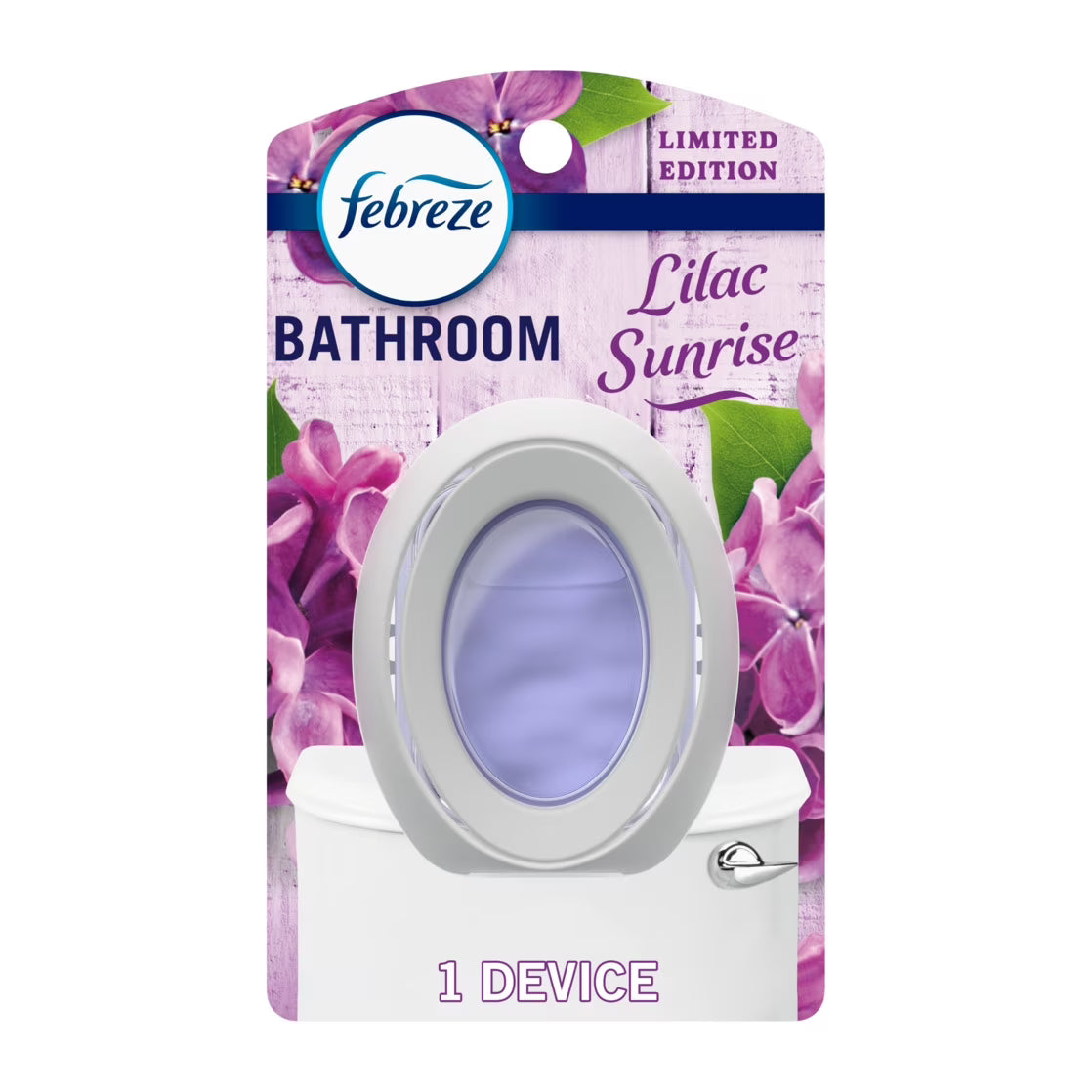 Febreze Bathroom Air Freshener, Odor-Fighting, Peaches, 1ct - View 2