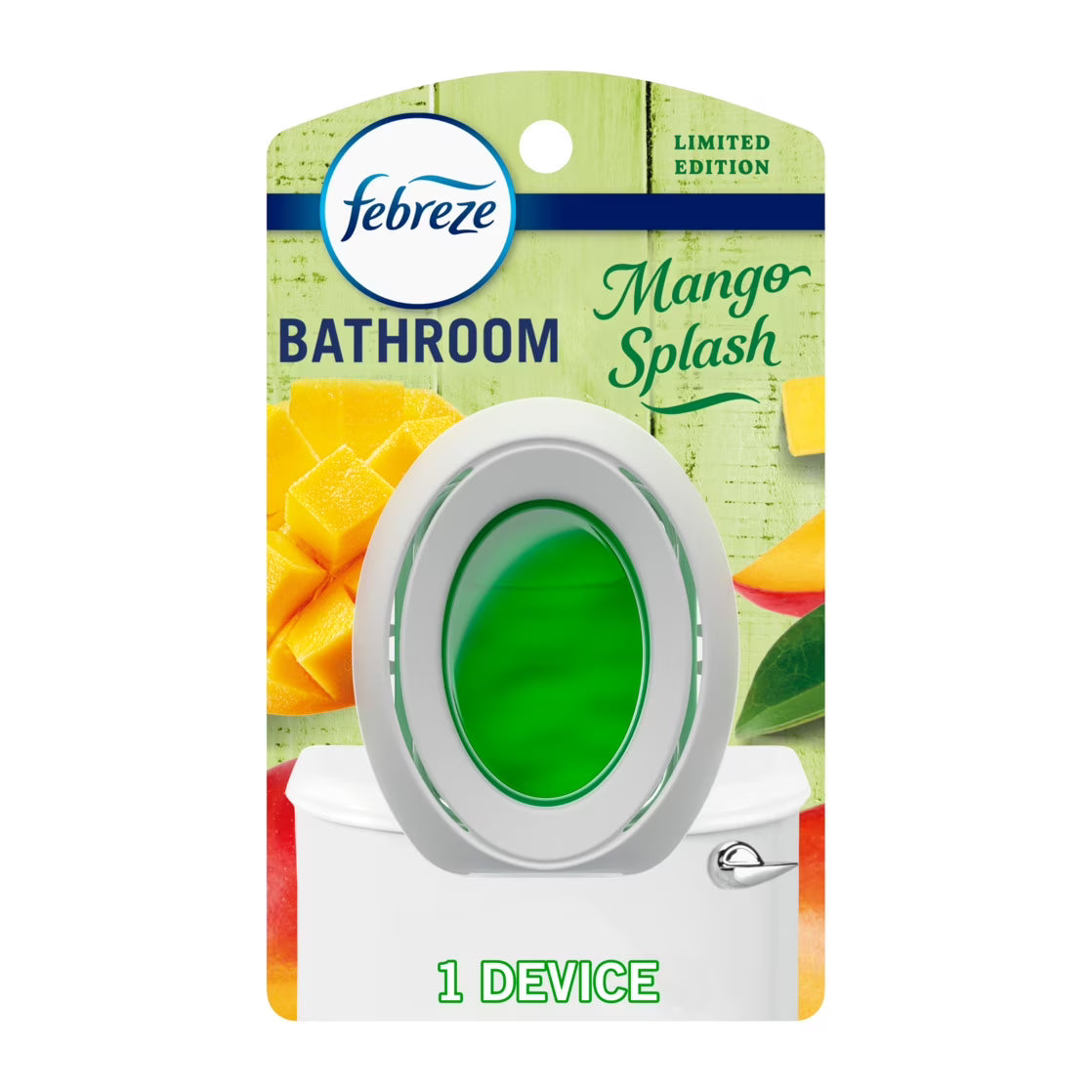 Febreze Bathroom Air Freshener, Odor-Fighting, Peaches, 1ct - View 3