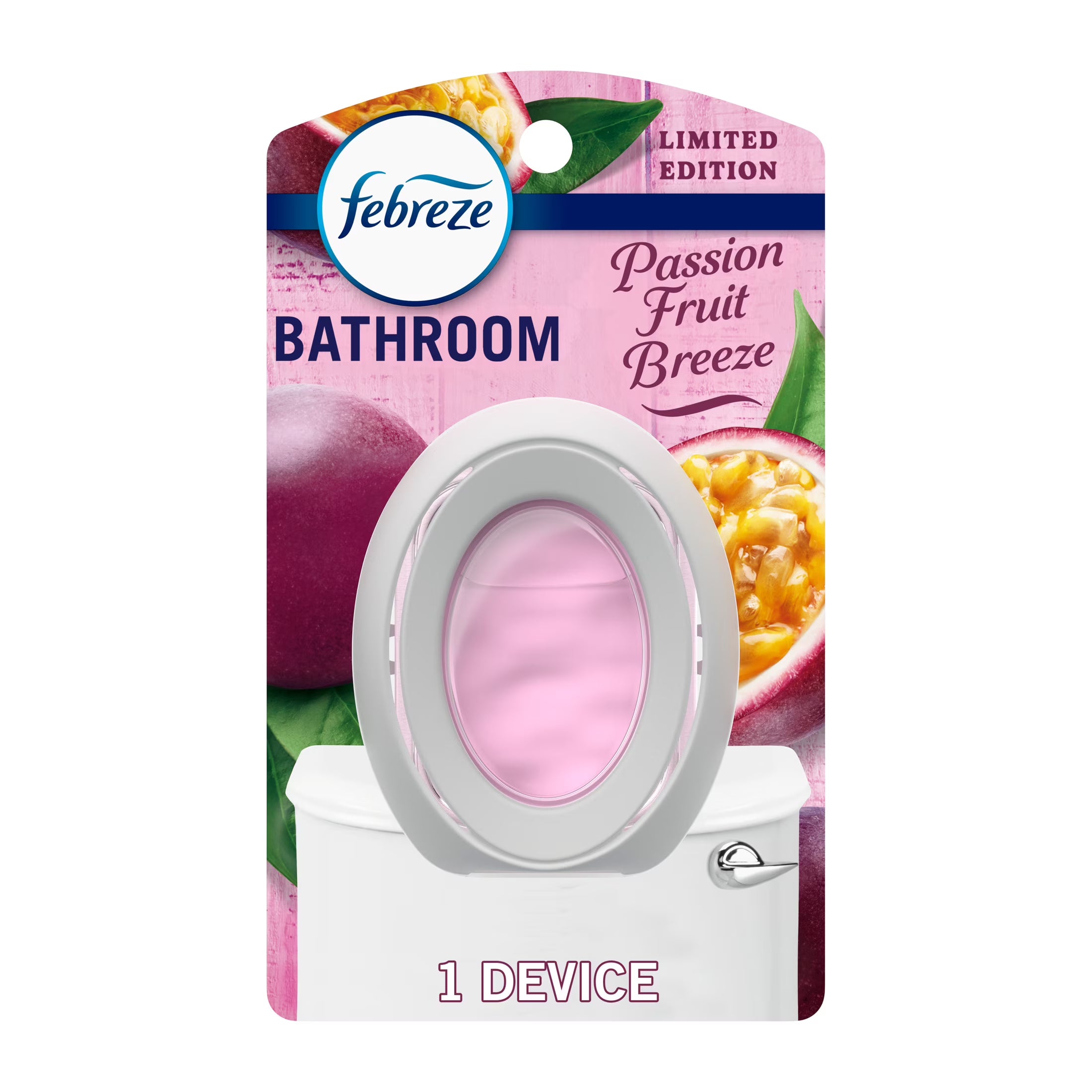 Febreze Bathroom Air Freshener, Odor-Fighting, Peaches, 1ct - View 4