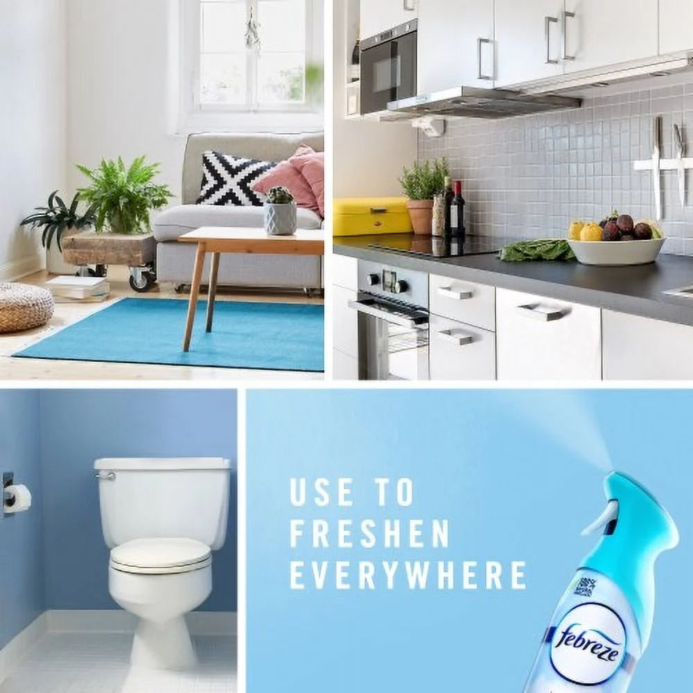 Febreze Heavy Duty Crisp Clean Odor-Eliminating Air Freshener - 8.8 fl oz - View 4