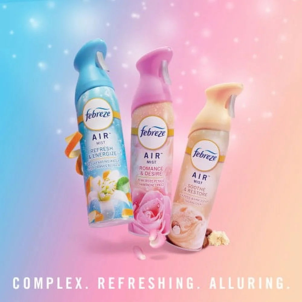 Febreze Air Mist Soothe & Restore Mood-Enhancing Home Air Freshener Spray - View 4