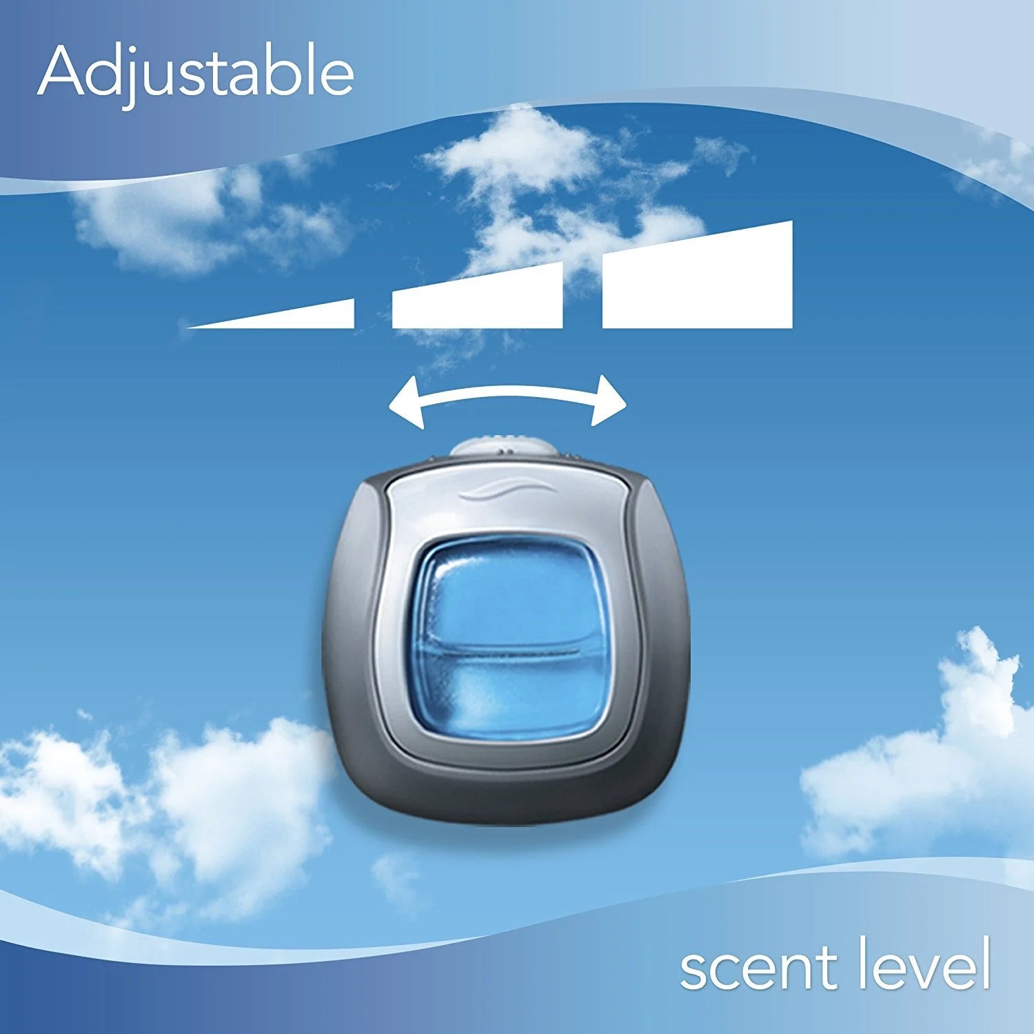 Febreze Car Odor-Eliminating Air Freshener, Gain Island Fresh, 2 Ct - View 6