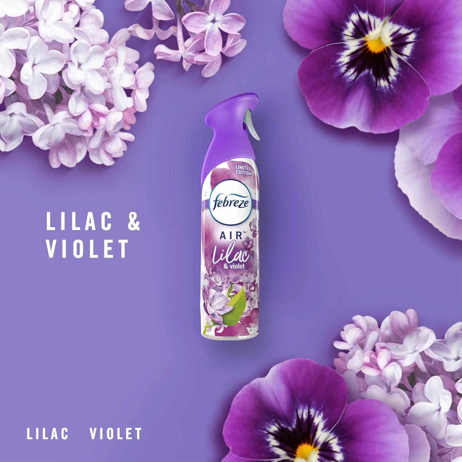 Febreze Odor-Eliminating Air Freshener, Lilac and Violet, 8.8 fl oz - View 2