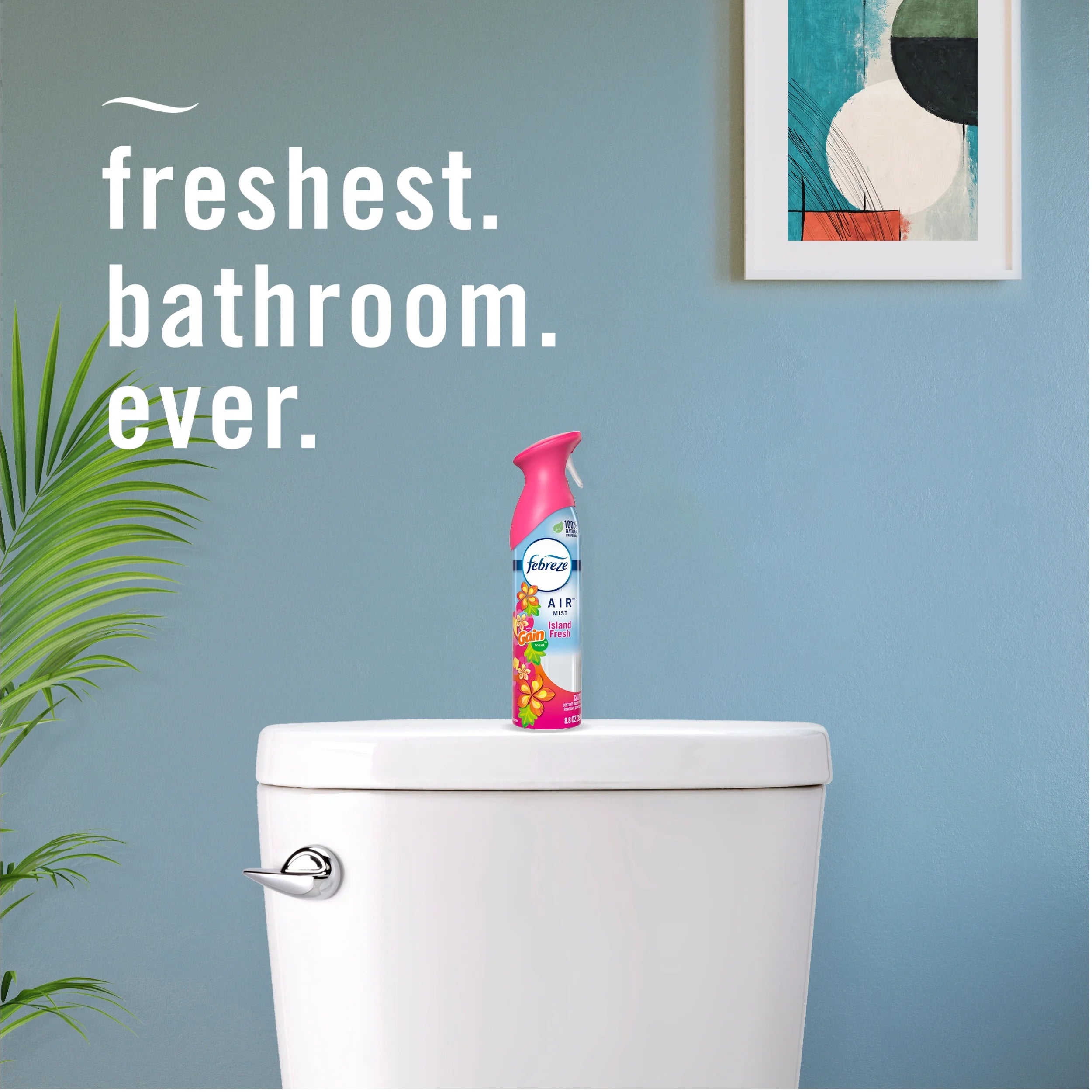 Febreze Air Mist Odor-Fighting Air Freshener, Gain Island Fresh Scent, 8.8 fl - View 6
