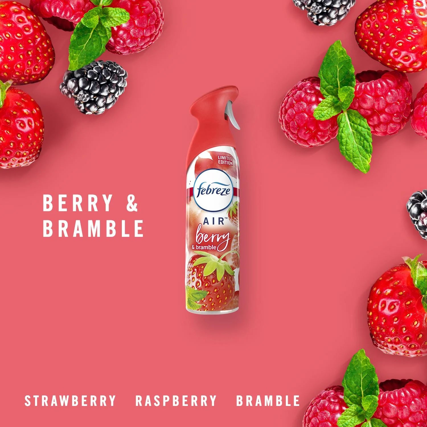 Febreze Odor-Eliminating Air Freshener, Berry and Bramble, 8.8 fl oz - View 4