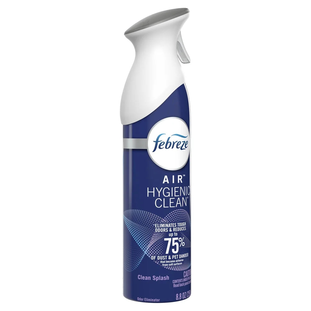 Febreze Air Effects Air Freshener Hygienic Clean, Clean Splash Scent, 8.80 oz - View 5