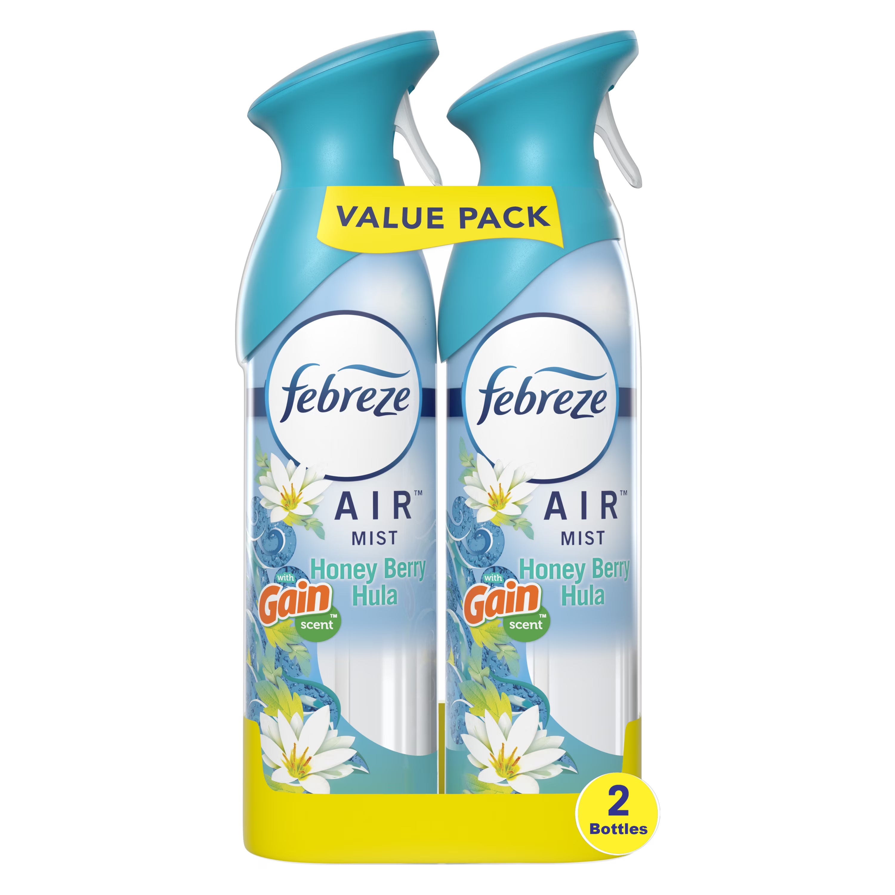 Febreze Air Freshener Spray, Odor-Fighting Room Spray, Gain Honey Berry Hula,