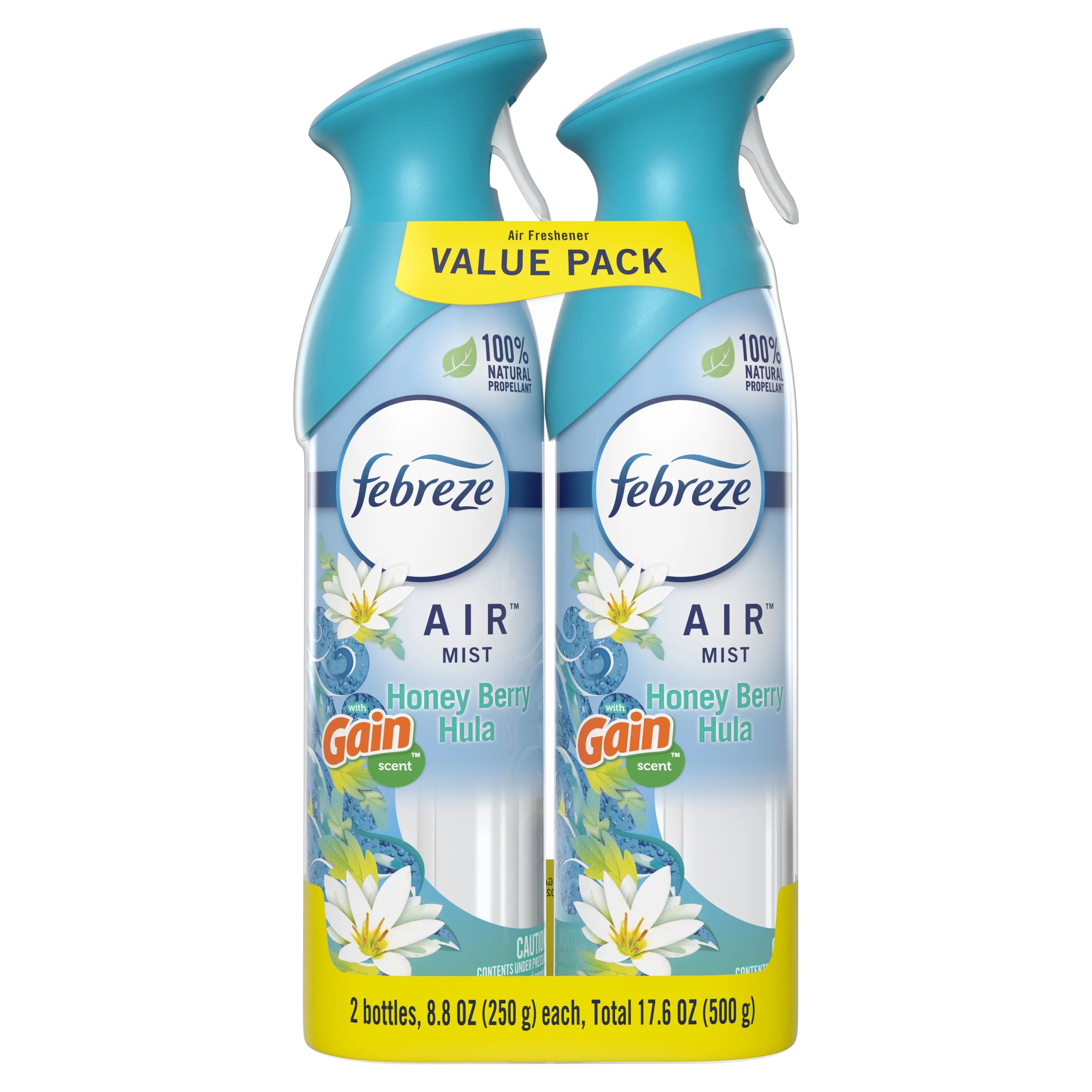 Febreze Air Freshener Spray, Odor-Fighting Room Spray, Gain Honey Berry Hula, - View 3