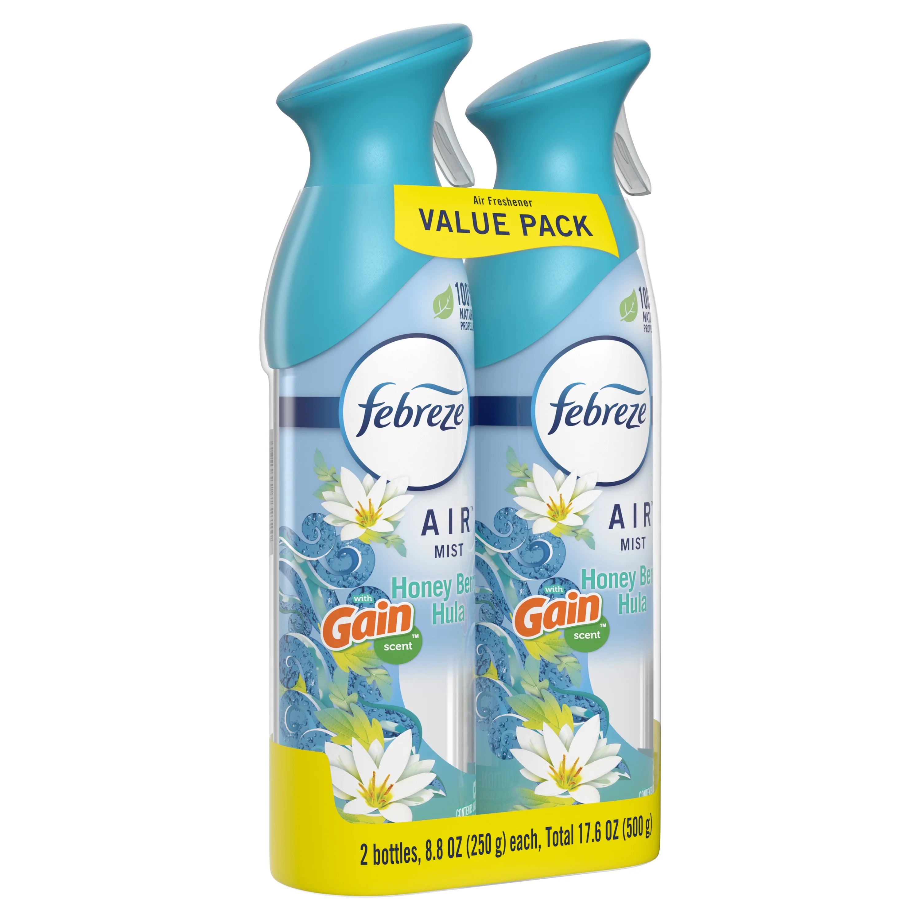 Febreze Air Freshener Spray, Odor-Fighting Room Spray, Gain Honey Berry Hula, - View 6