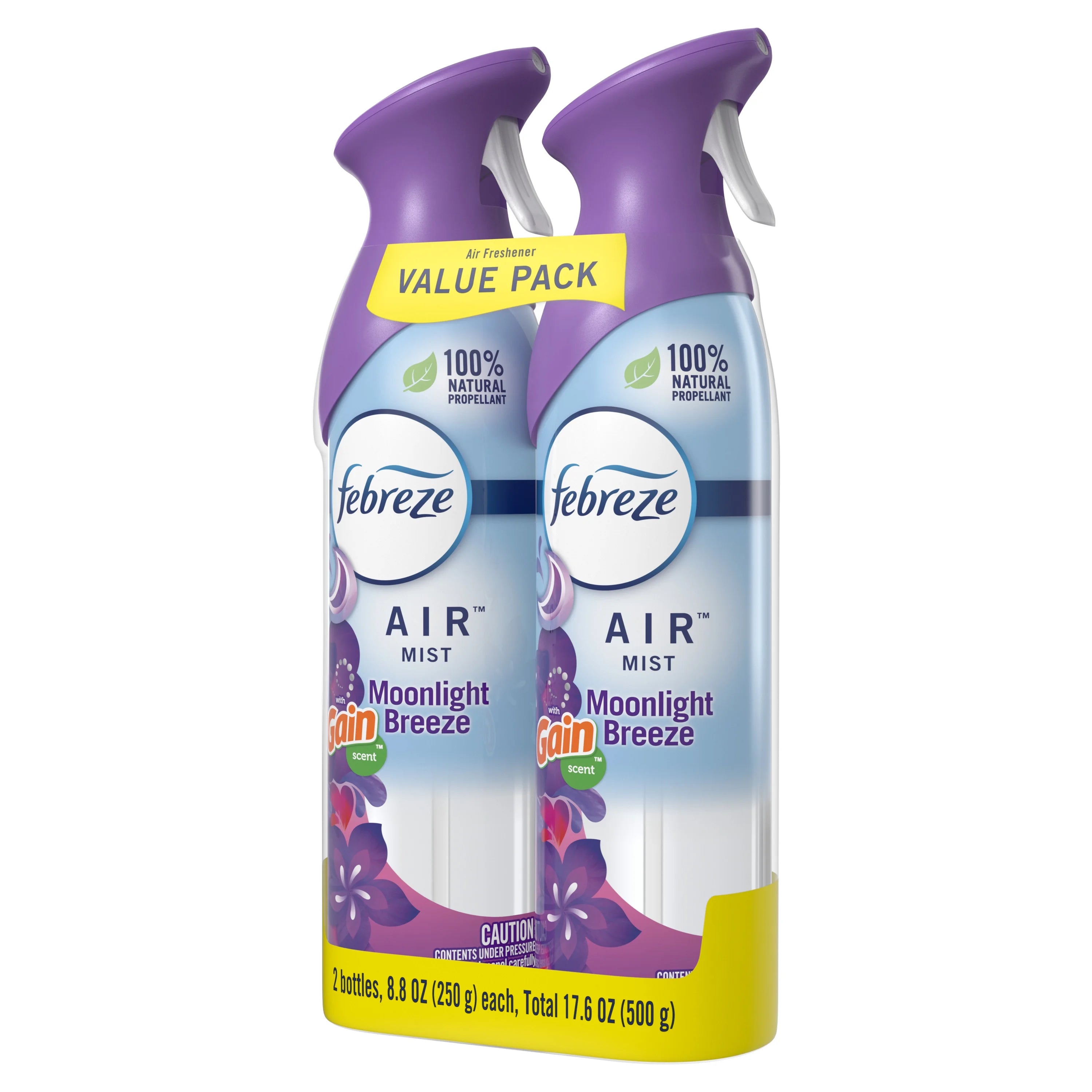 Febreze Air Freshener Spray, Odor-Fighting Room Spray, Gain Moonlight Breeze, - View 3