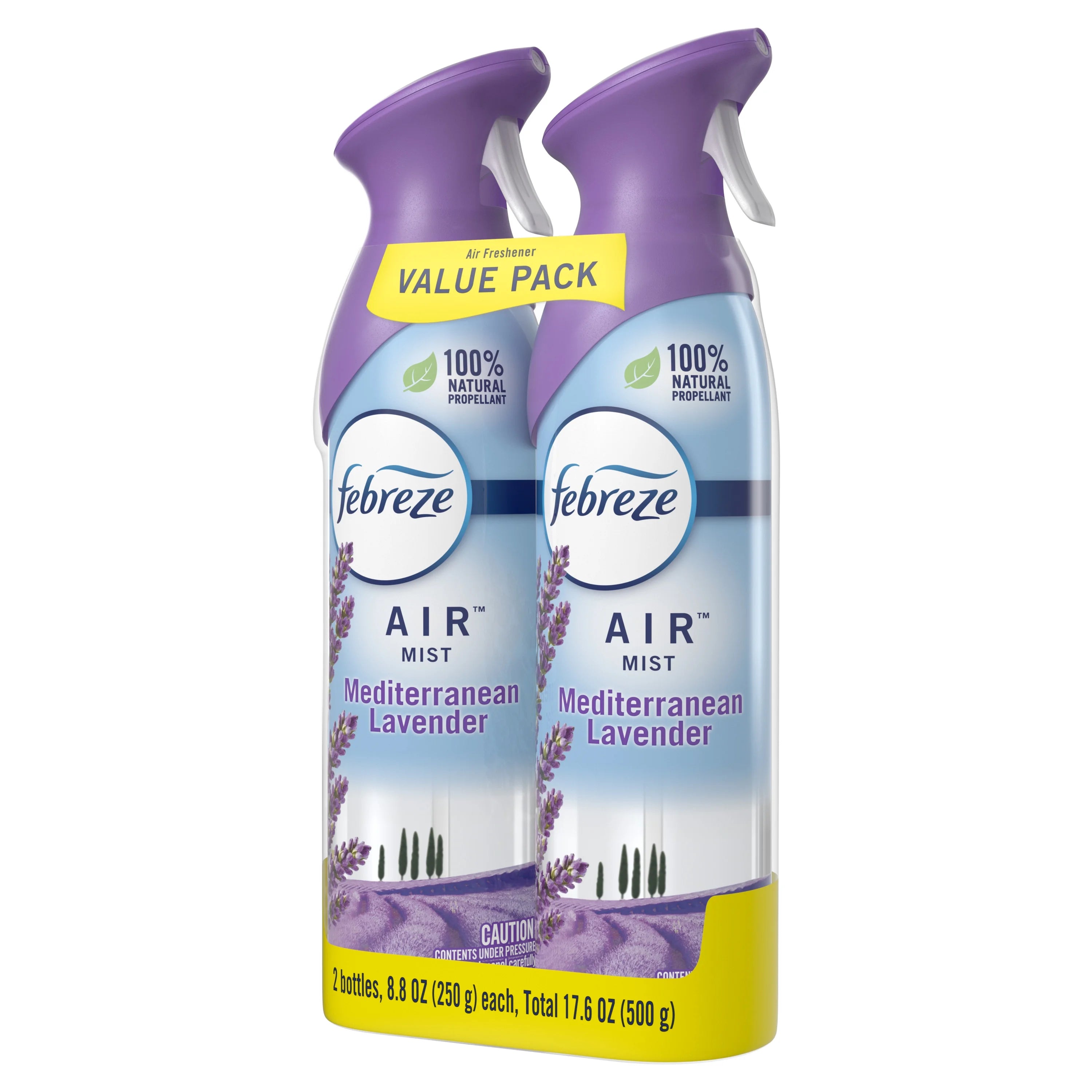 Febreze Air Freshener Spray, Odor-Fighting Room Spray, Mediterranean Lavender, - View 6