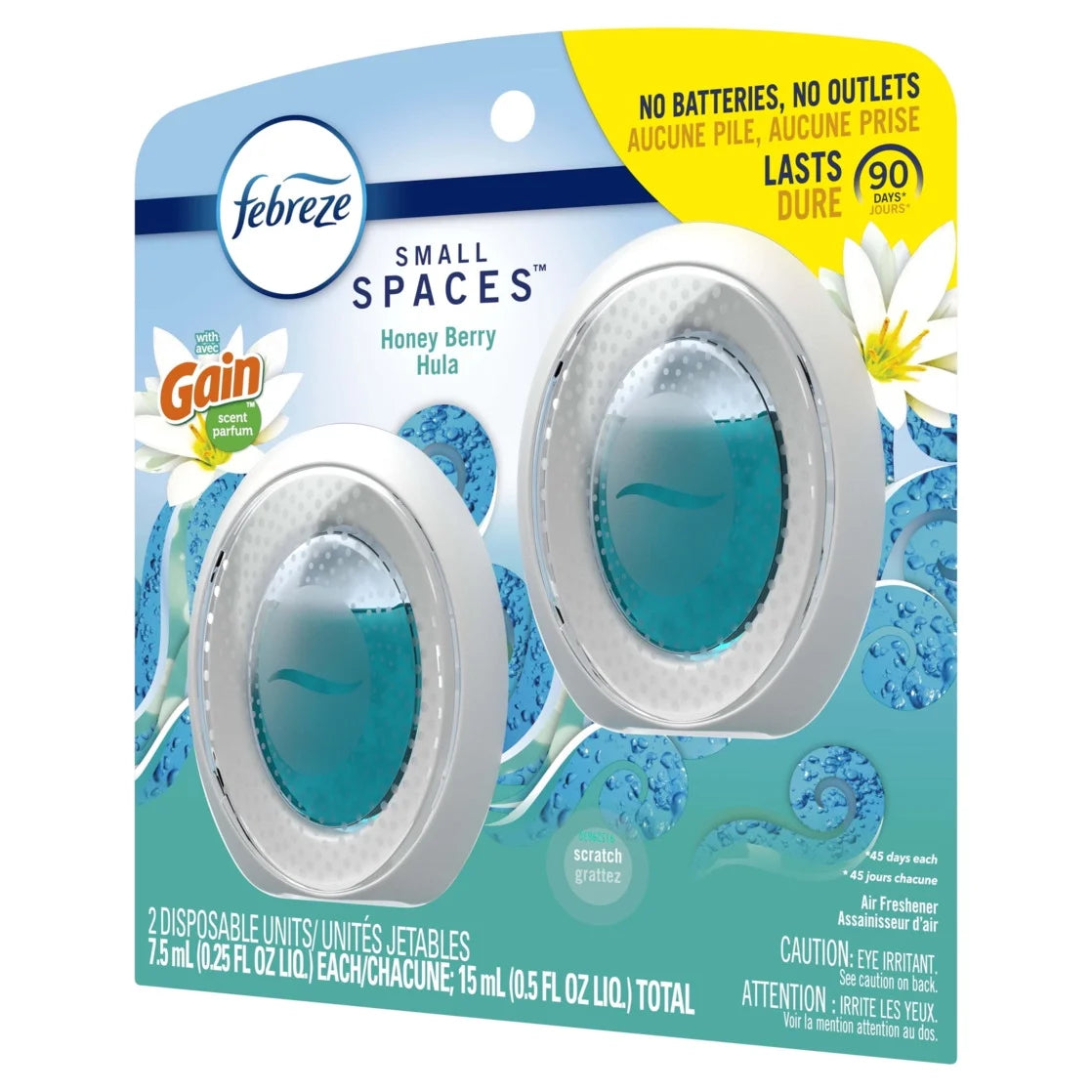 Febreze BATH Air Freshener Gain Honey Berry Hula, 2 count - View 2