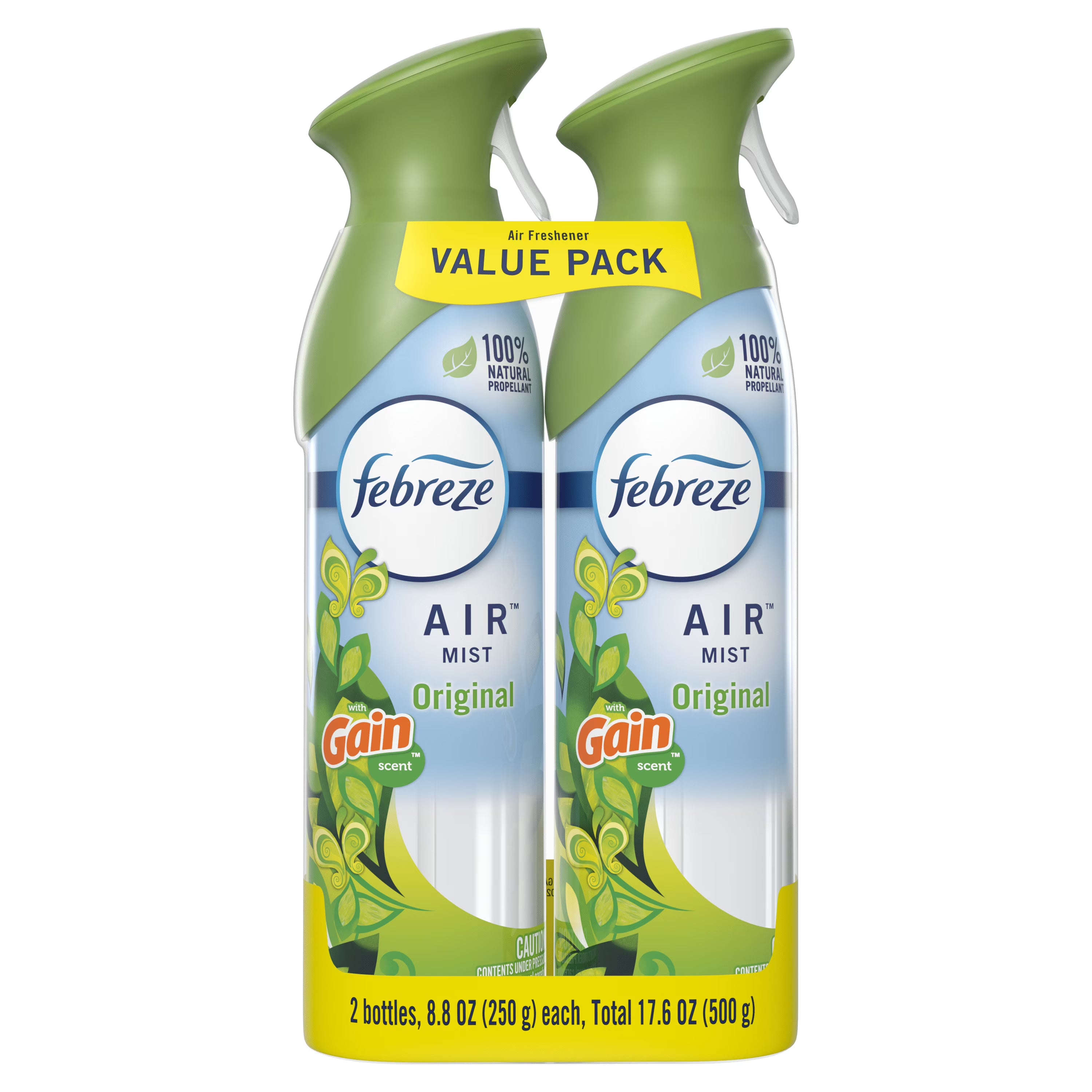 Febreze Air Freshener Spray, Odor-Fighting Room Spray, Gain Original, 8.8oz, 2