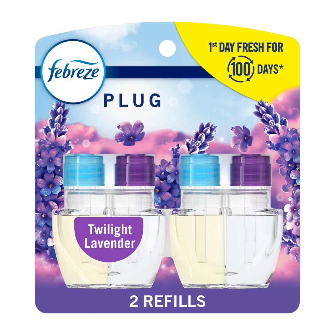 Febreze Plug In Air Freshener, Odor-Fighting Scented Oil Refill, Twilight