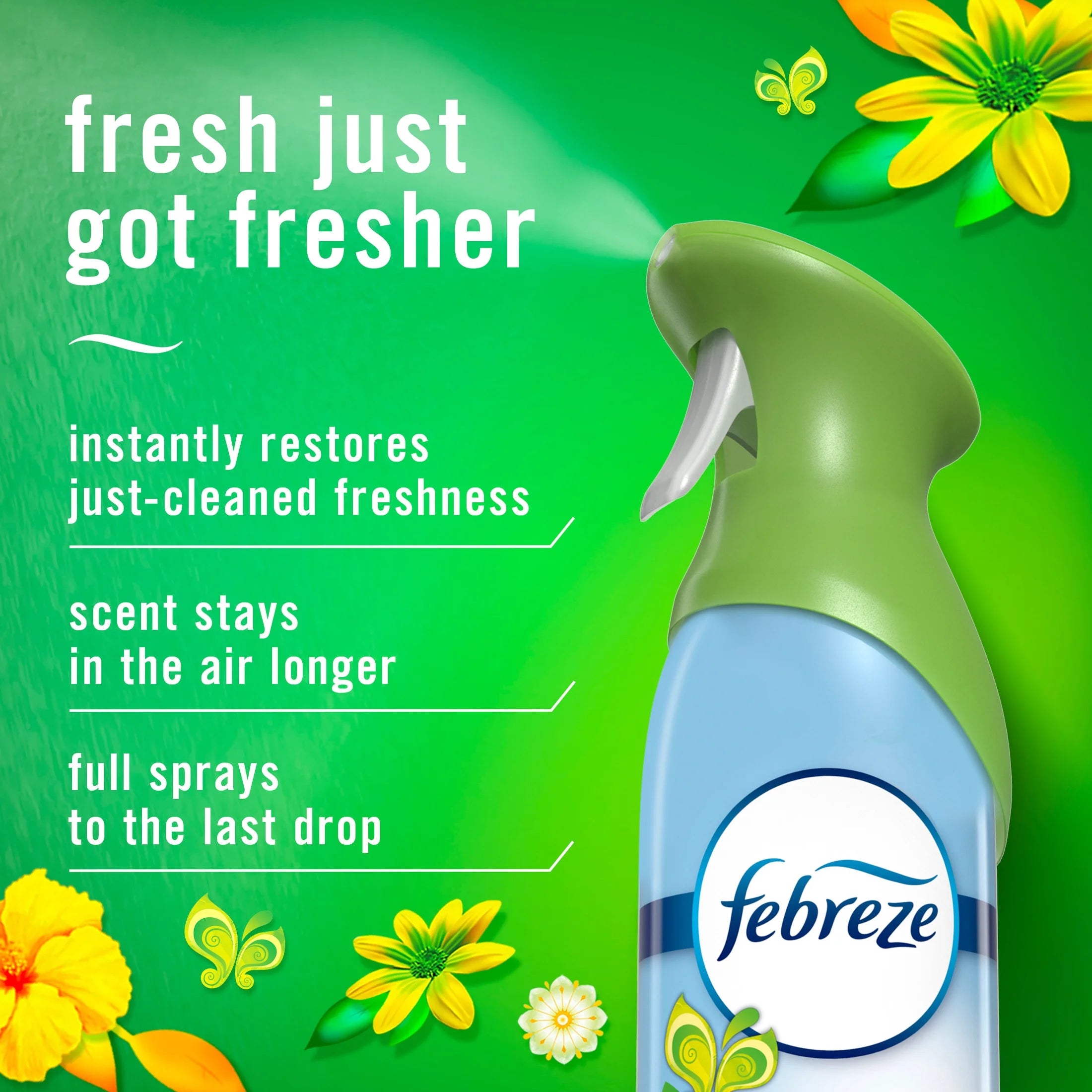 Febreze Air Mist Air Freshener Spray, Gain Original Scent, 8.1oz - View 3