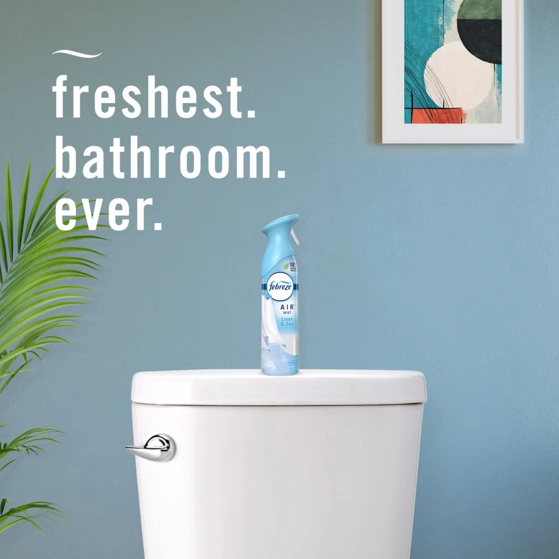 Febreze Air Freshener Spray, Odor-Fighting Room Spray, Japanese Cherry Blossom - View 6