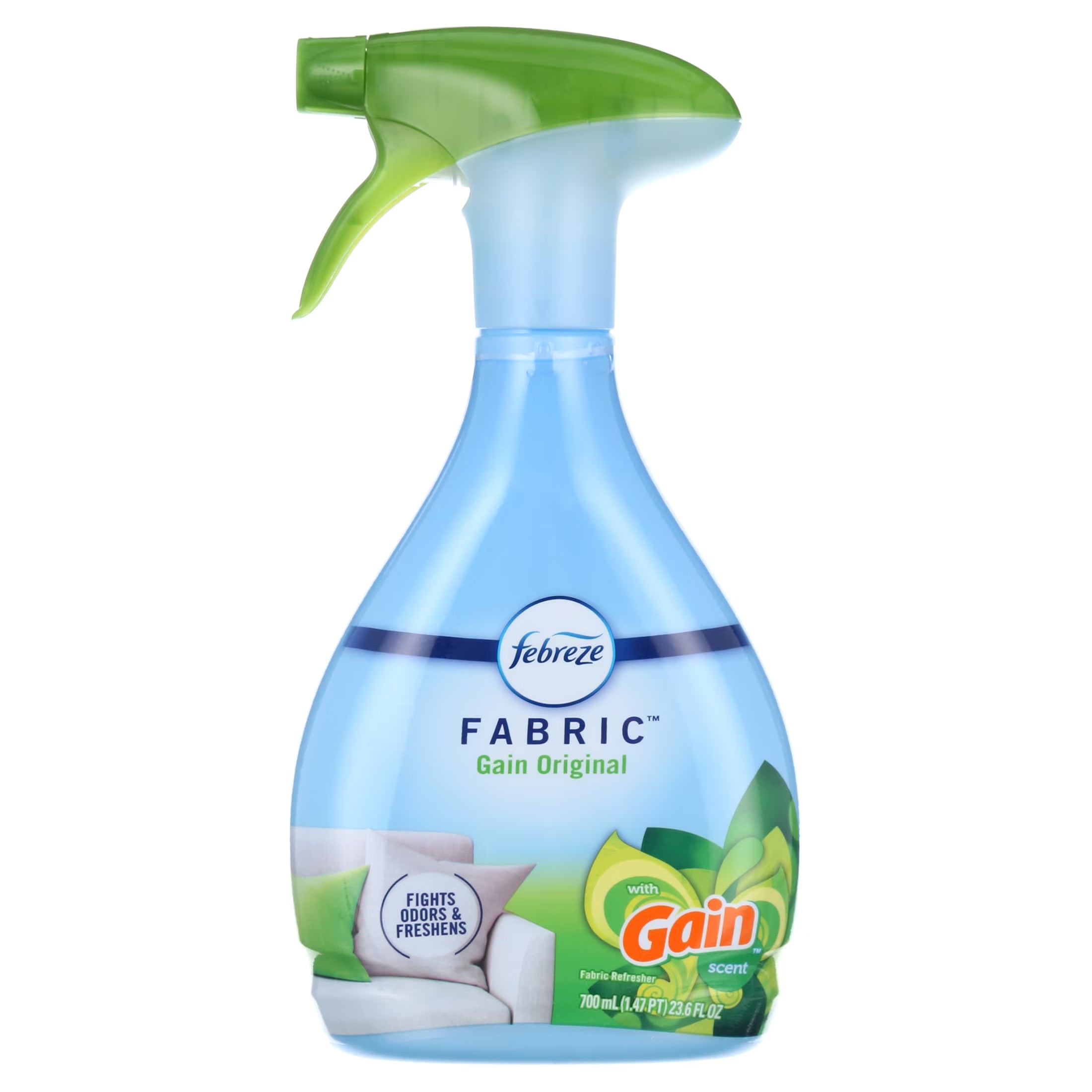 Febreze Fabric Spray Air Freshener, Odor-Fighting Fabric Refresher, Gain, 23.6