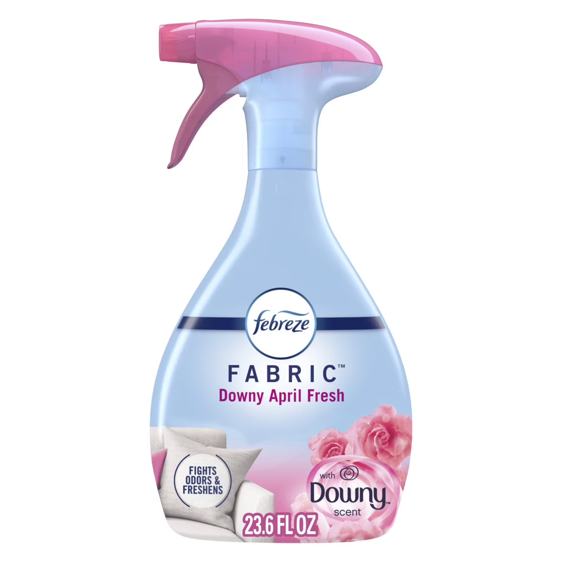 Febreze Fabric Spray Air Freshener, Odor-Fighting Fabric Refresher, Downy April